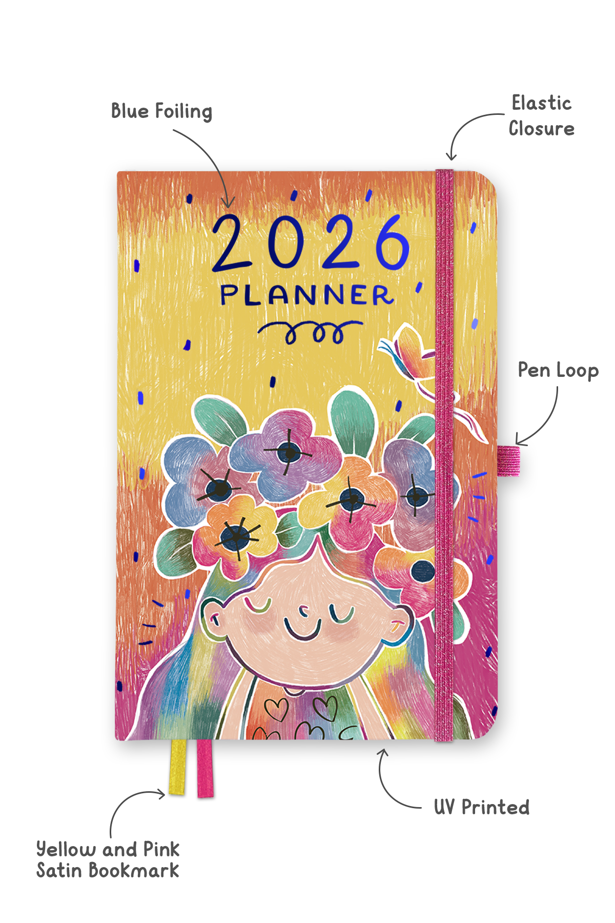 2026 Ultimate Weekly Planner + 3 Sticker Sheets