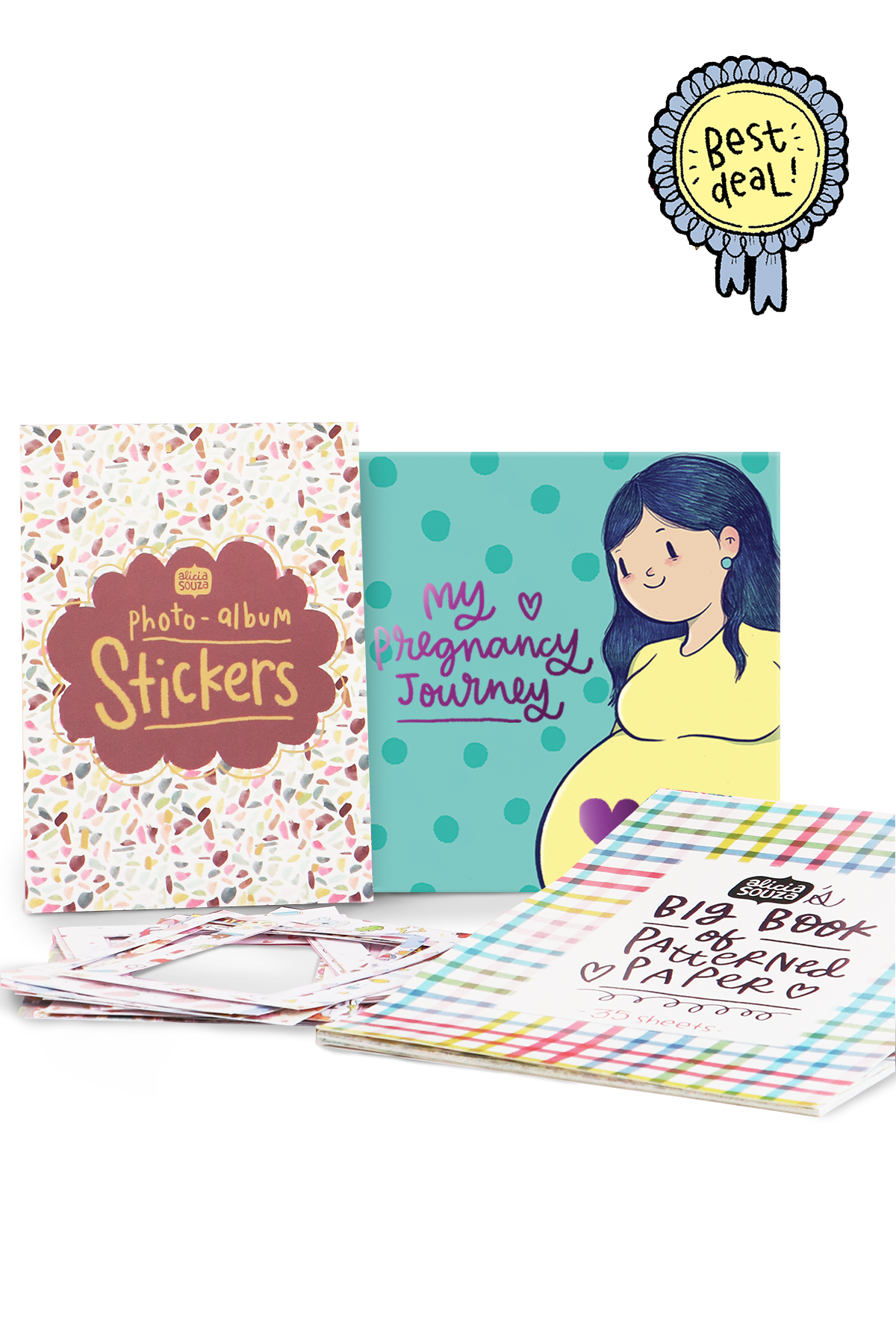 My Pregnancy Journey Mini Photo Album Combo