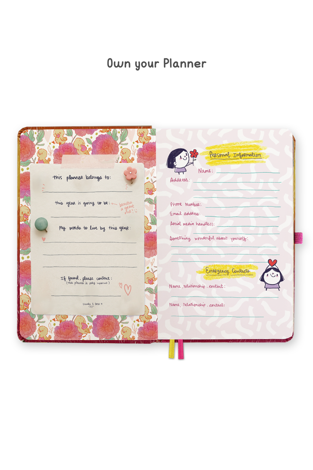 2026 Ultimate Weekly Planner + 3 Sticker Sheets
