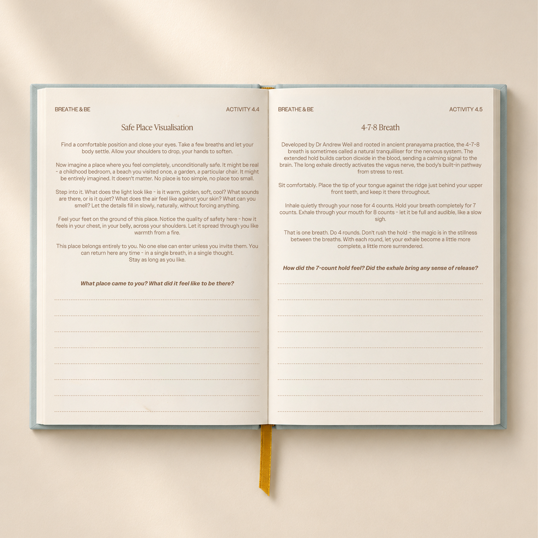 Stress Relief Journal