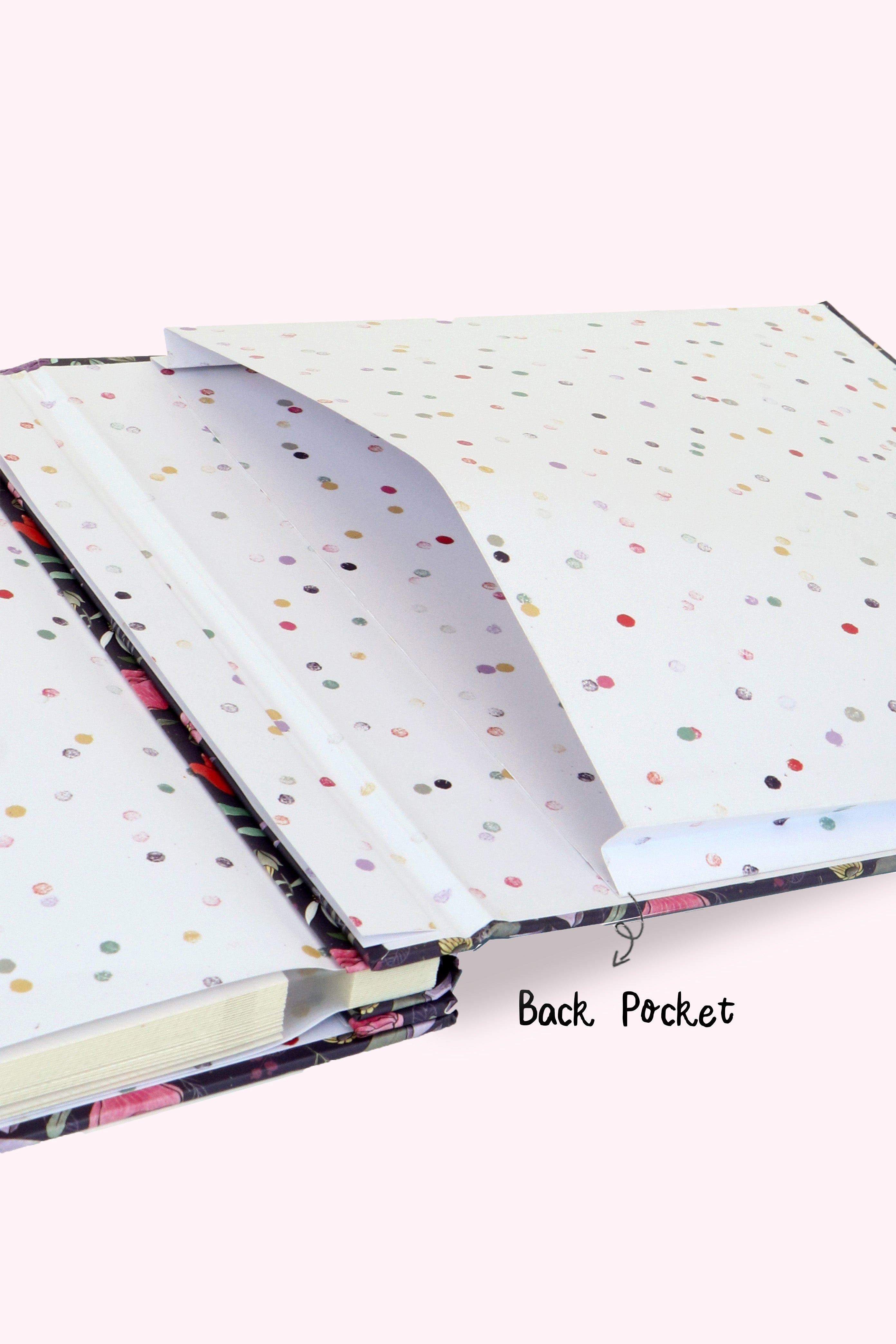 Purple Floral Photo Album