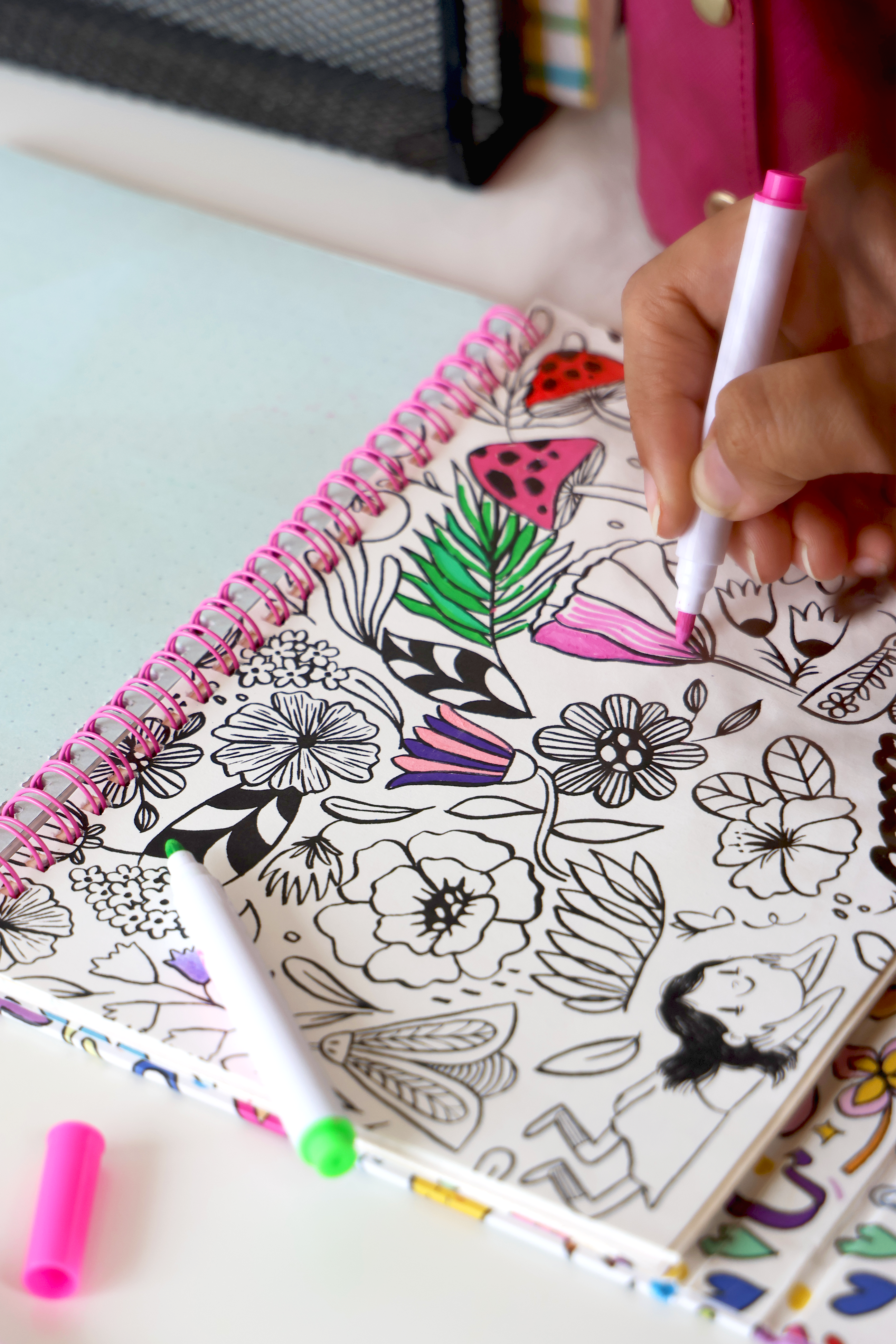 2026 Calendoodler 2-in-1 Desk Calendar + Notebook