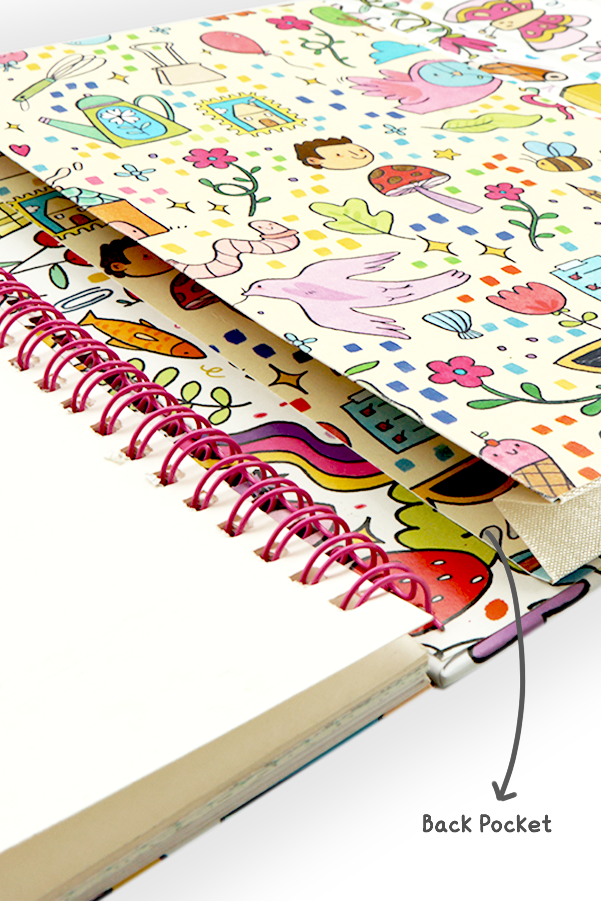 2026 Calendoodler 2-in-1 Desk Calendar + Notebook