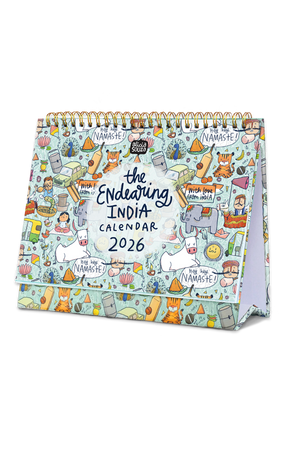 2026 Endearing Desk Calendar