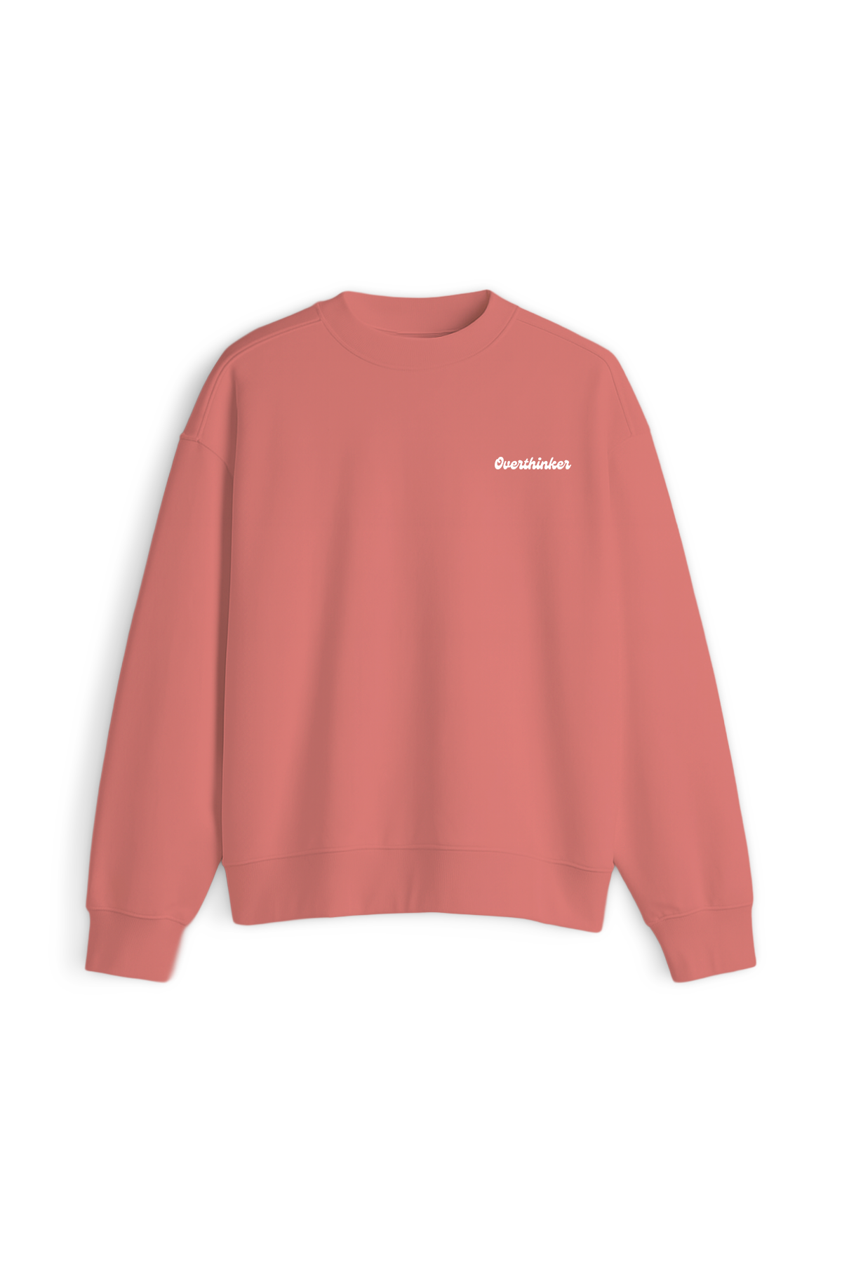 Overthinker Unisex Embriodered Sweatshirt