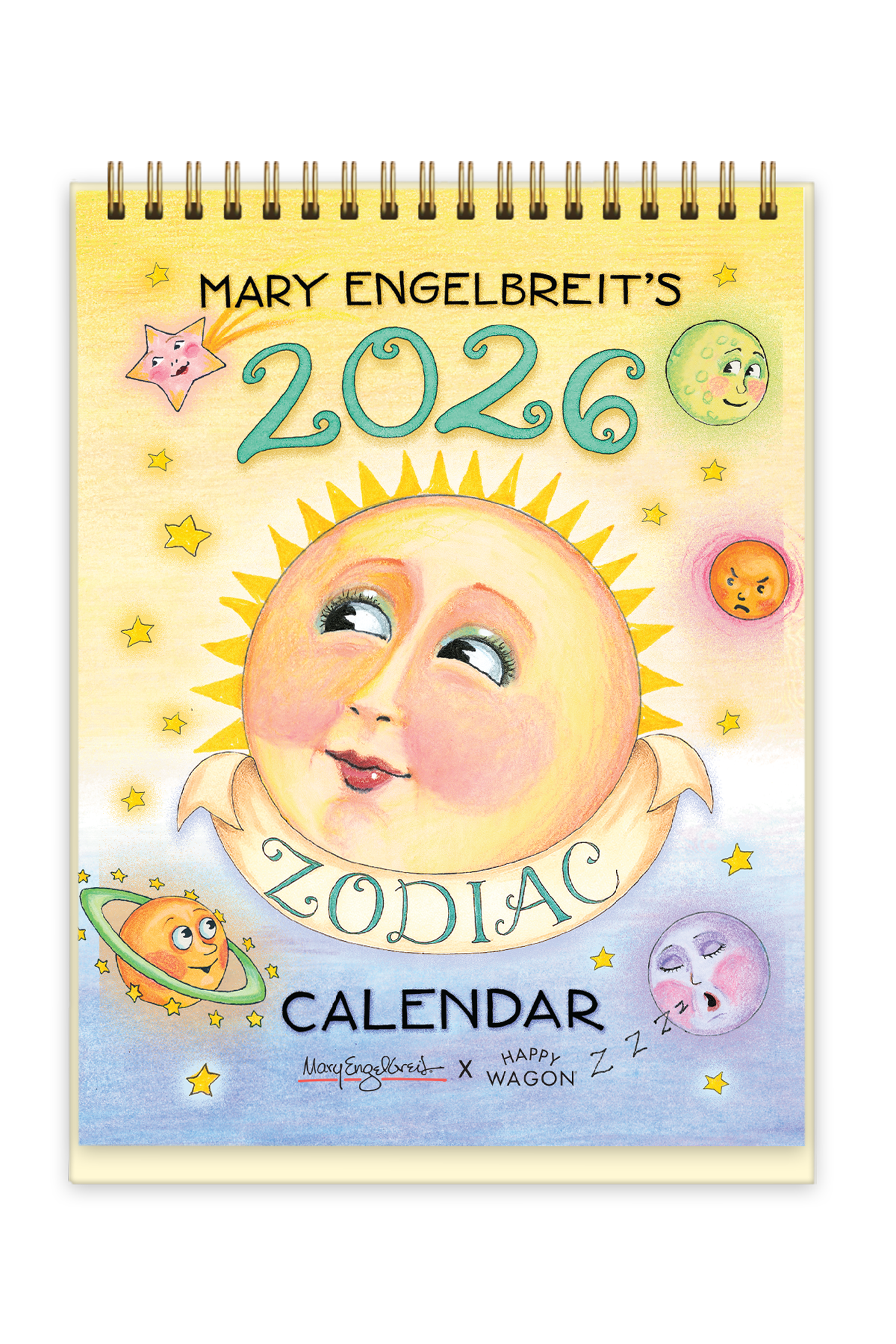 2026 Zodiac Desk Calendar