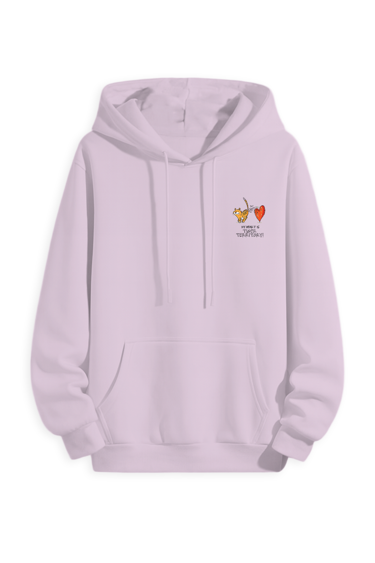 My Heart is Tiger Territory Unisex Oversized Hoodie