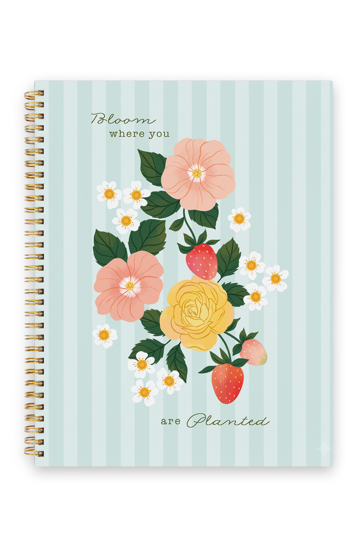 Bloom Where You Are Planted A5 Notebook Wiro