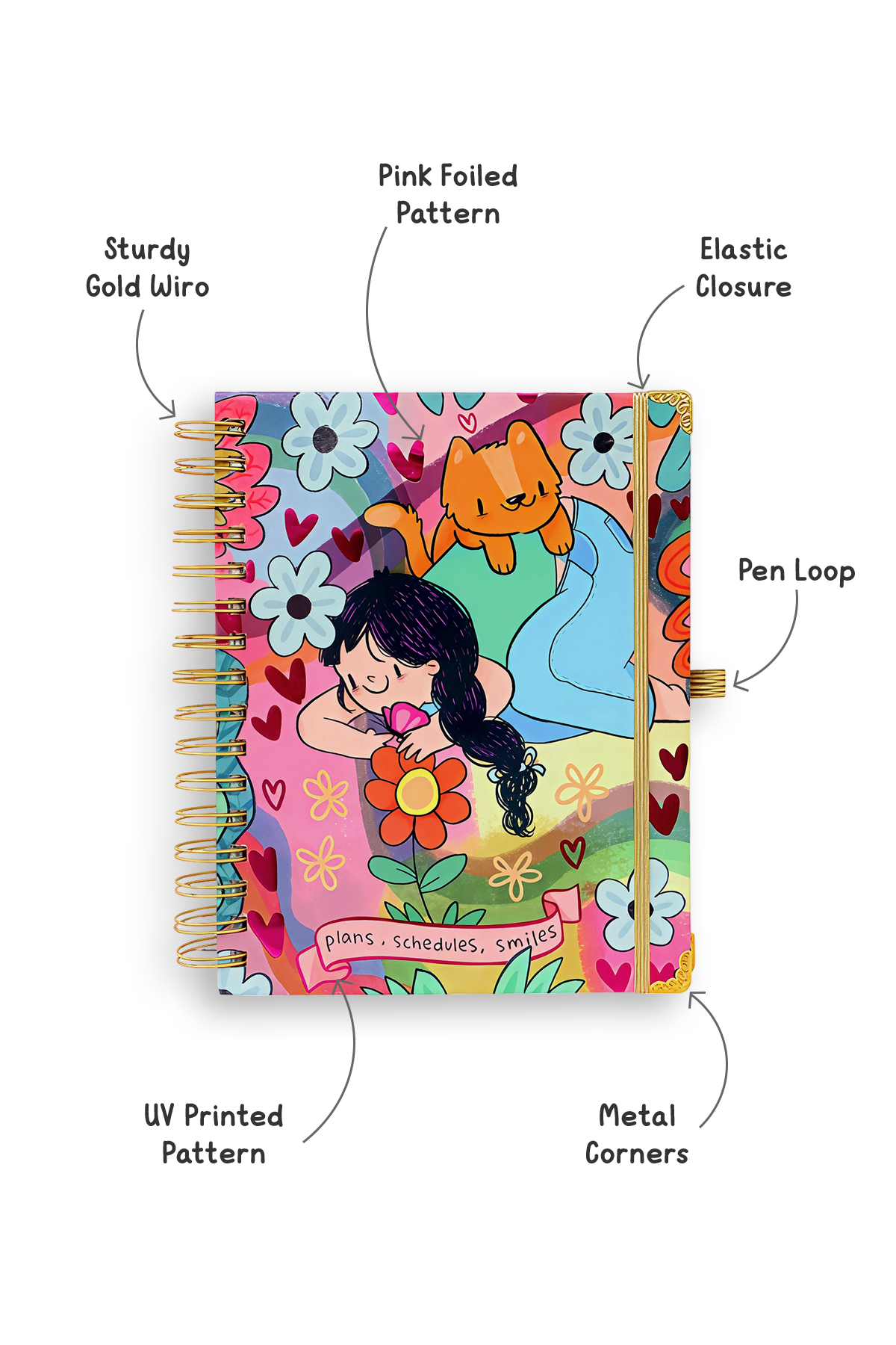 The Joy Undated Combo Yearly + Weekly Planner