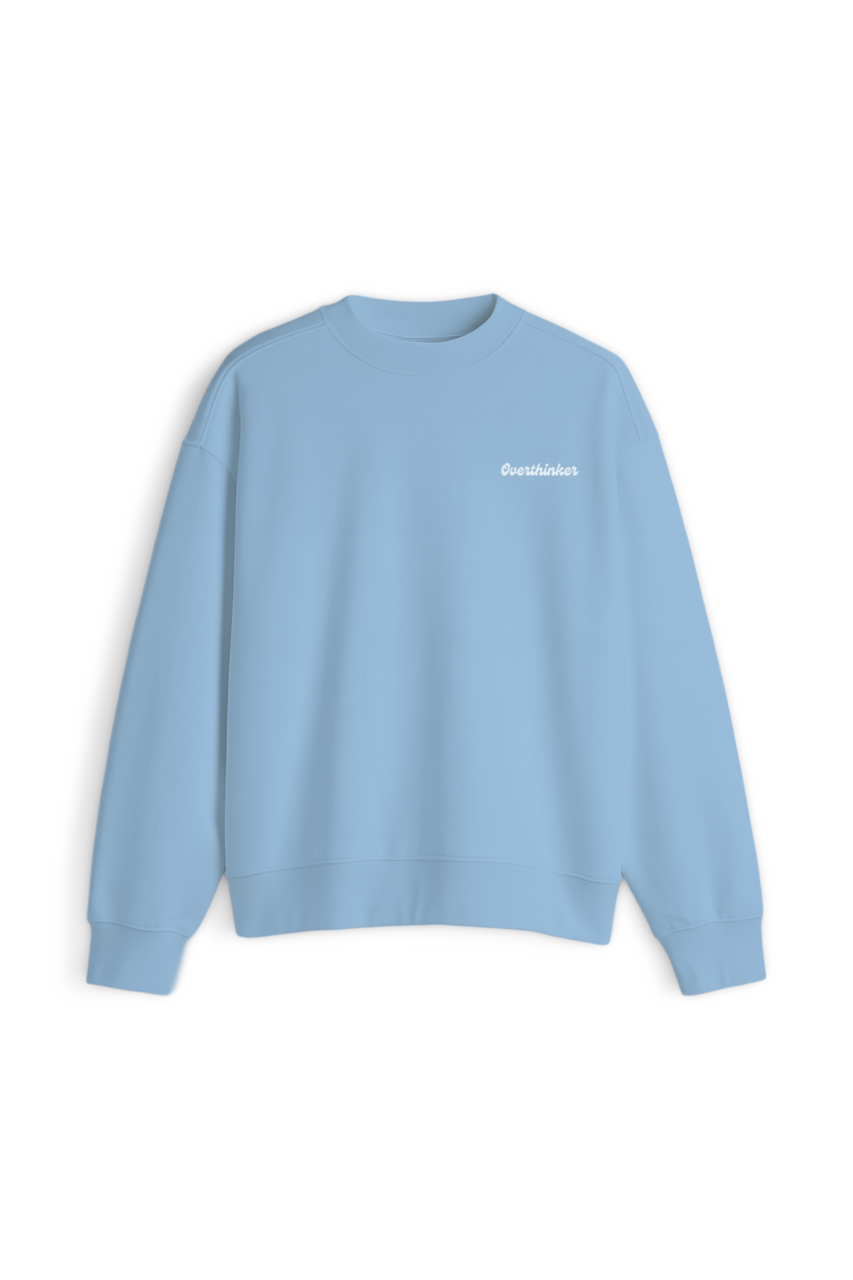 Overthinker Unisex Embriodered Sweatshirt