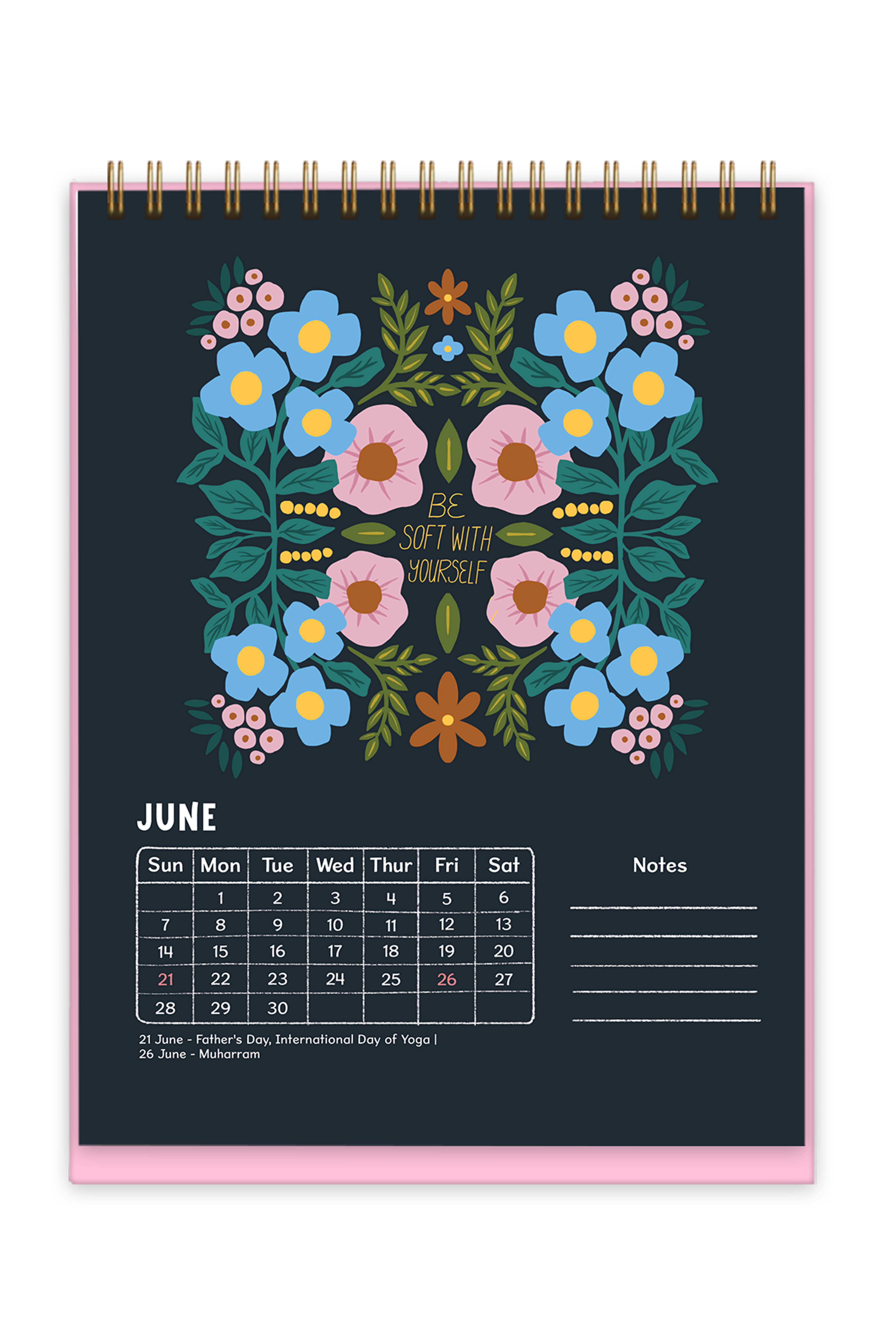 2026 A Year to Bloom Desk Calendar