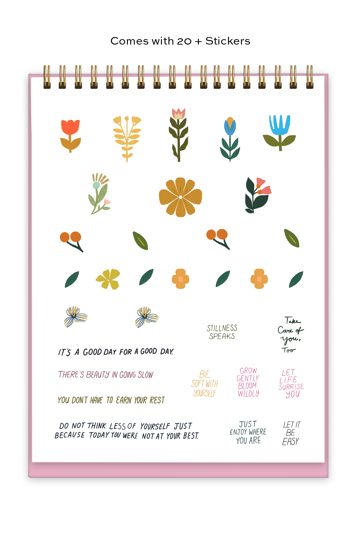 2026 A Year to Bloom Desk Calendar