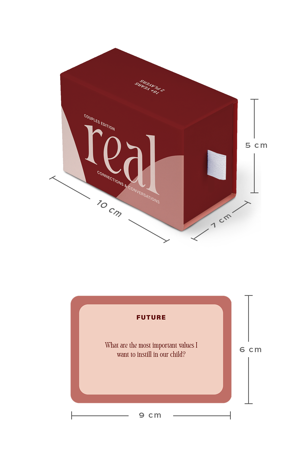 Real Connections and Conversations - Couples Edition Card Game