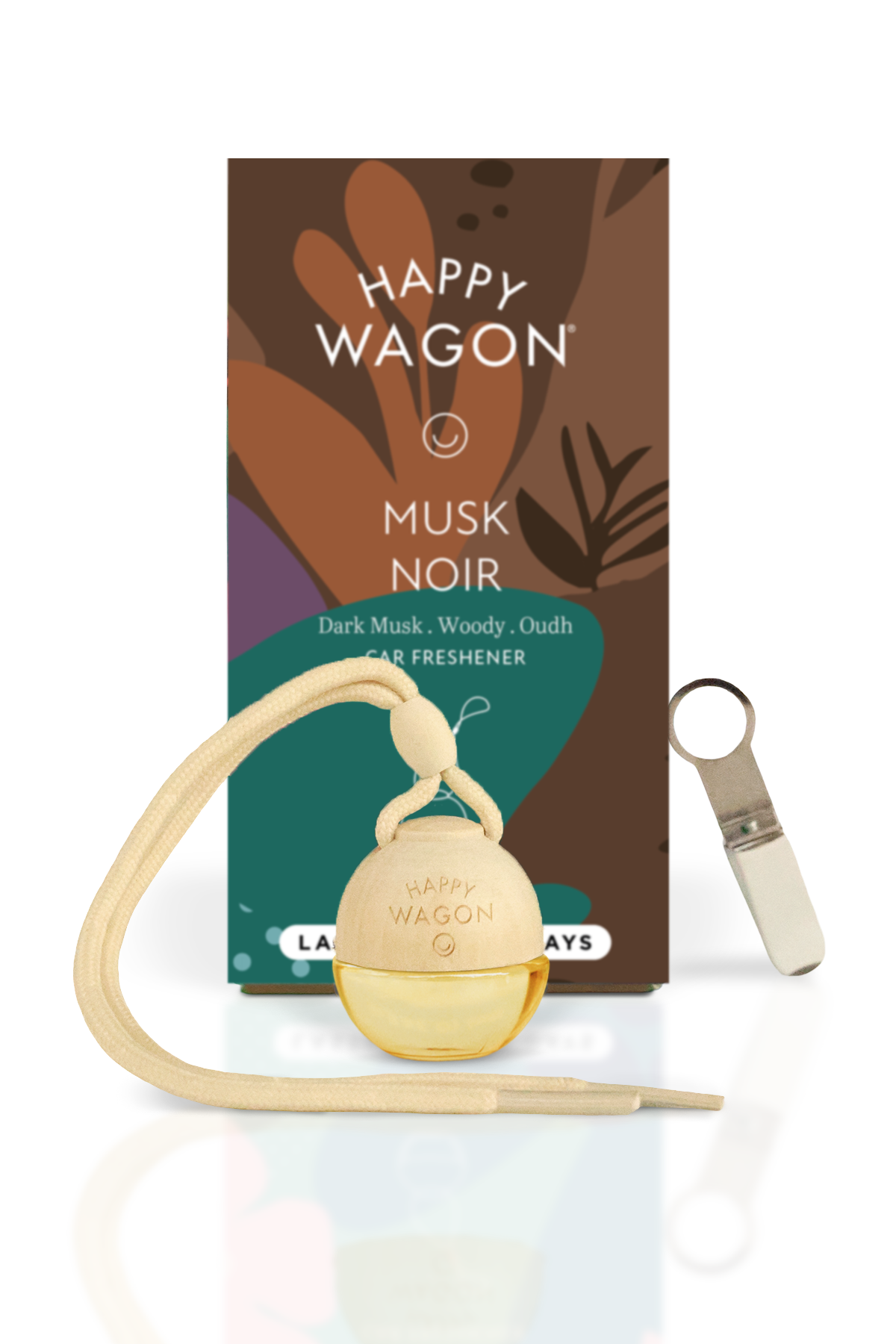 Car Freshener - Set of 2 - Blueberry + Musk Noir