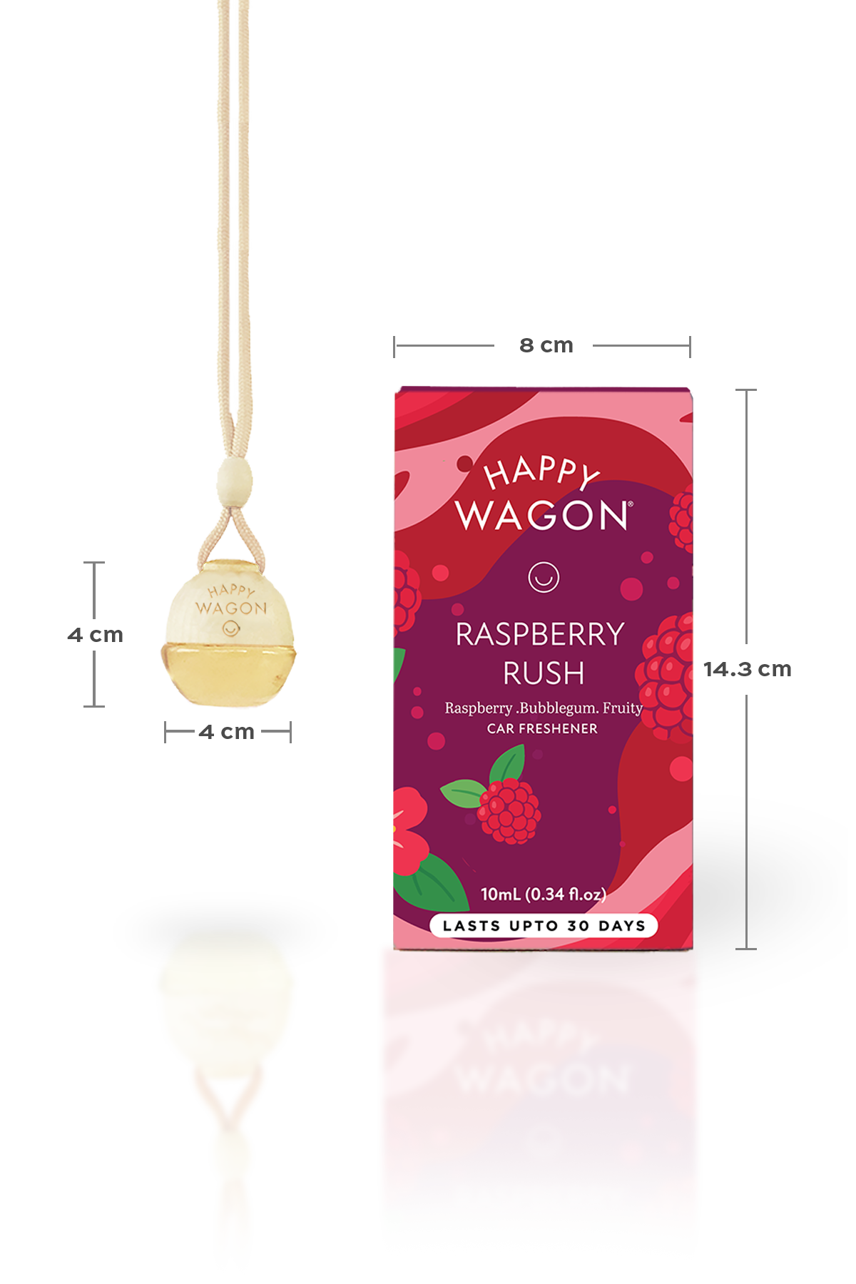 Raspberry Rush Car Freshener