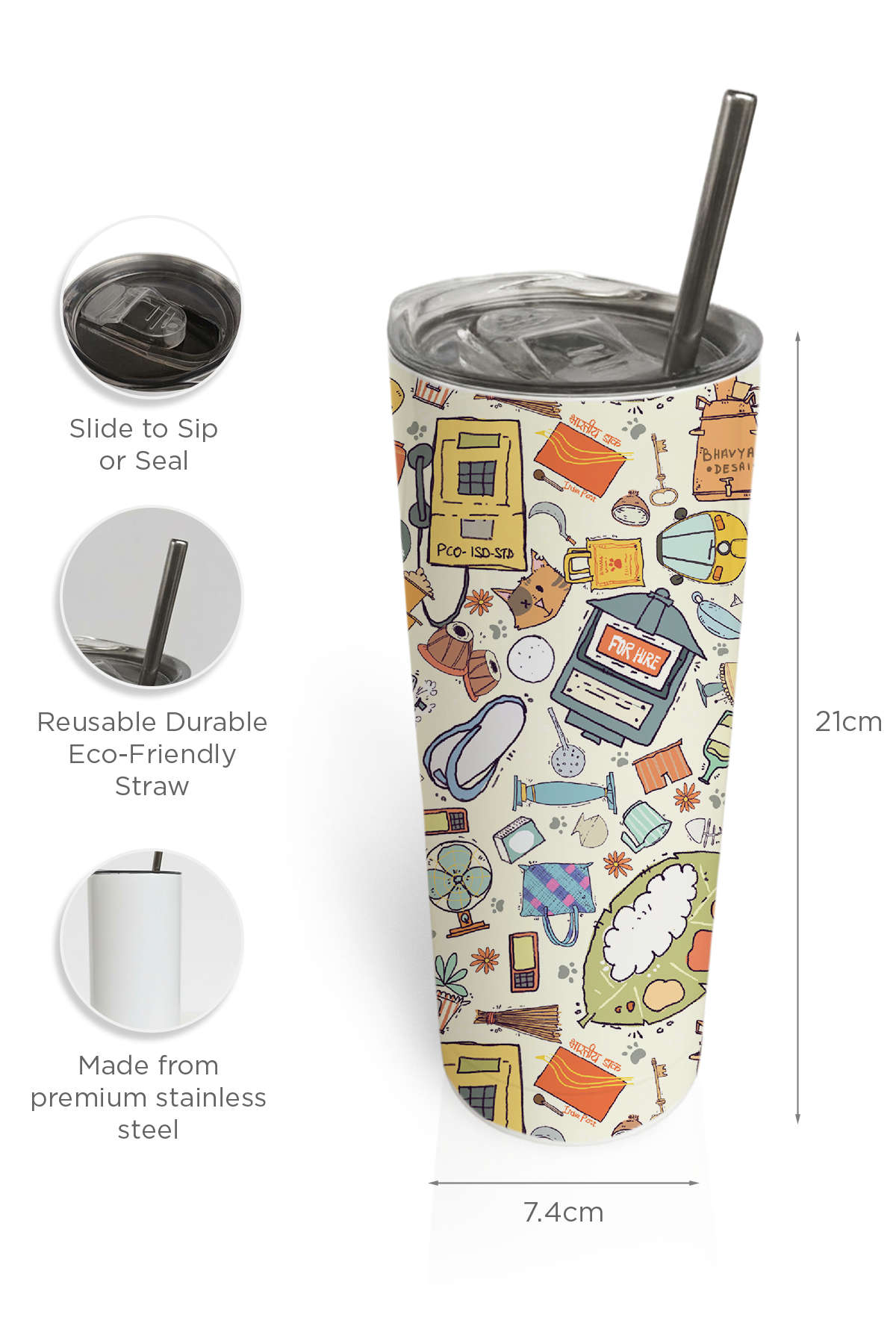 City Rush Tumbler Bottle