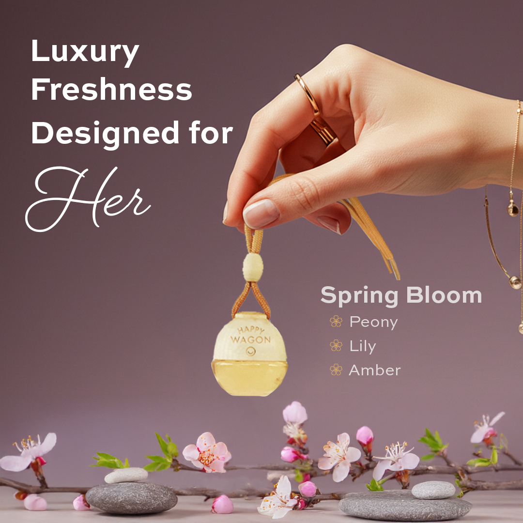 Car Freshener - Set of 2 - Aqua + Spring Bloom
