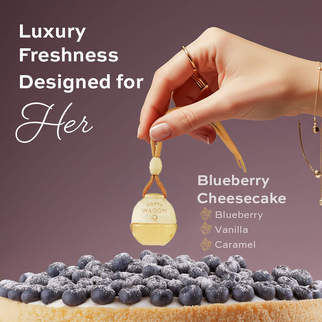 Car Freshener - Set of 2 - Blueberry + Musk Noir