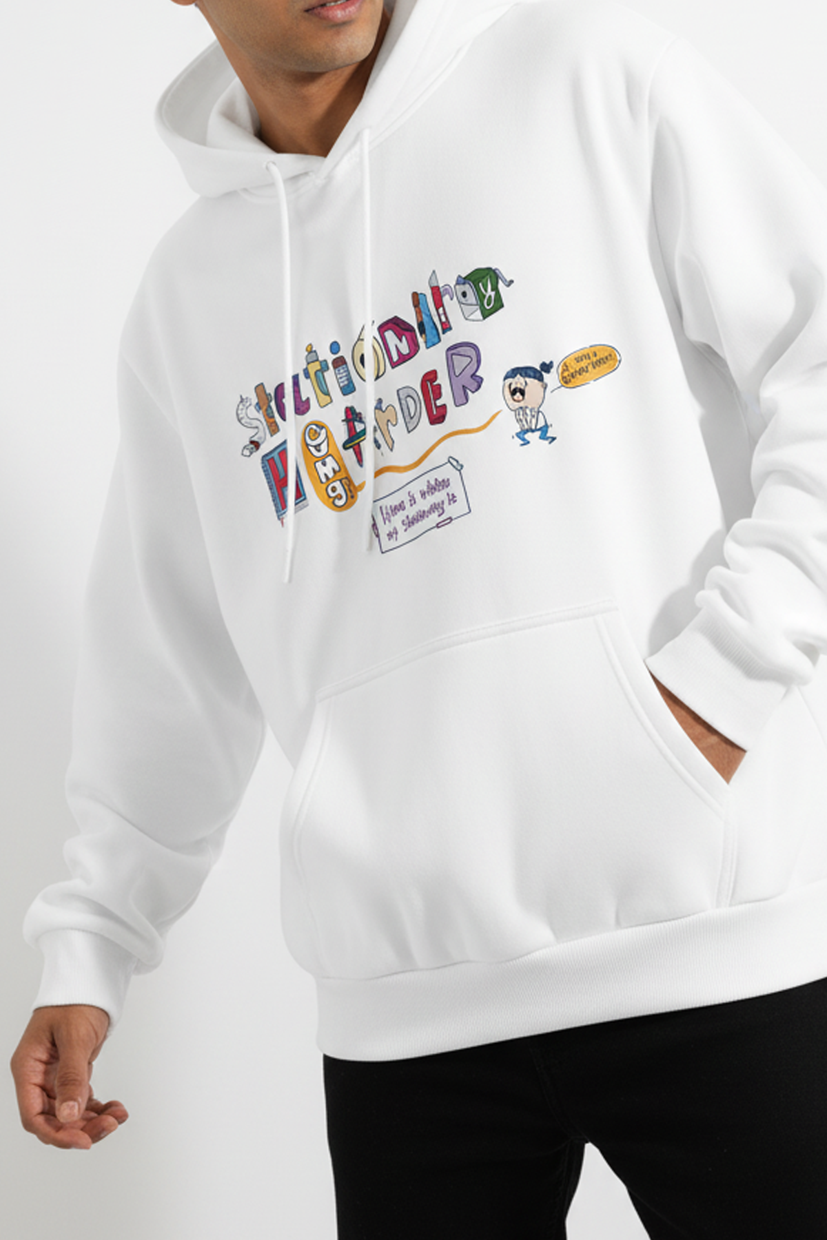 Stationery Hoarder Unisex Oversized Hoodie