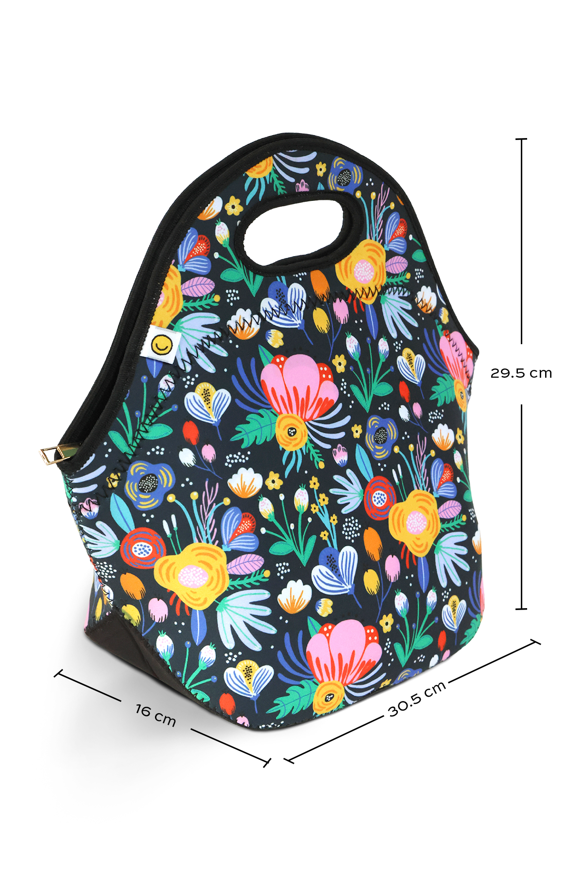 Midnight Bloom Lunch Bag