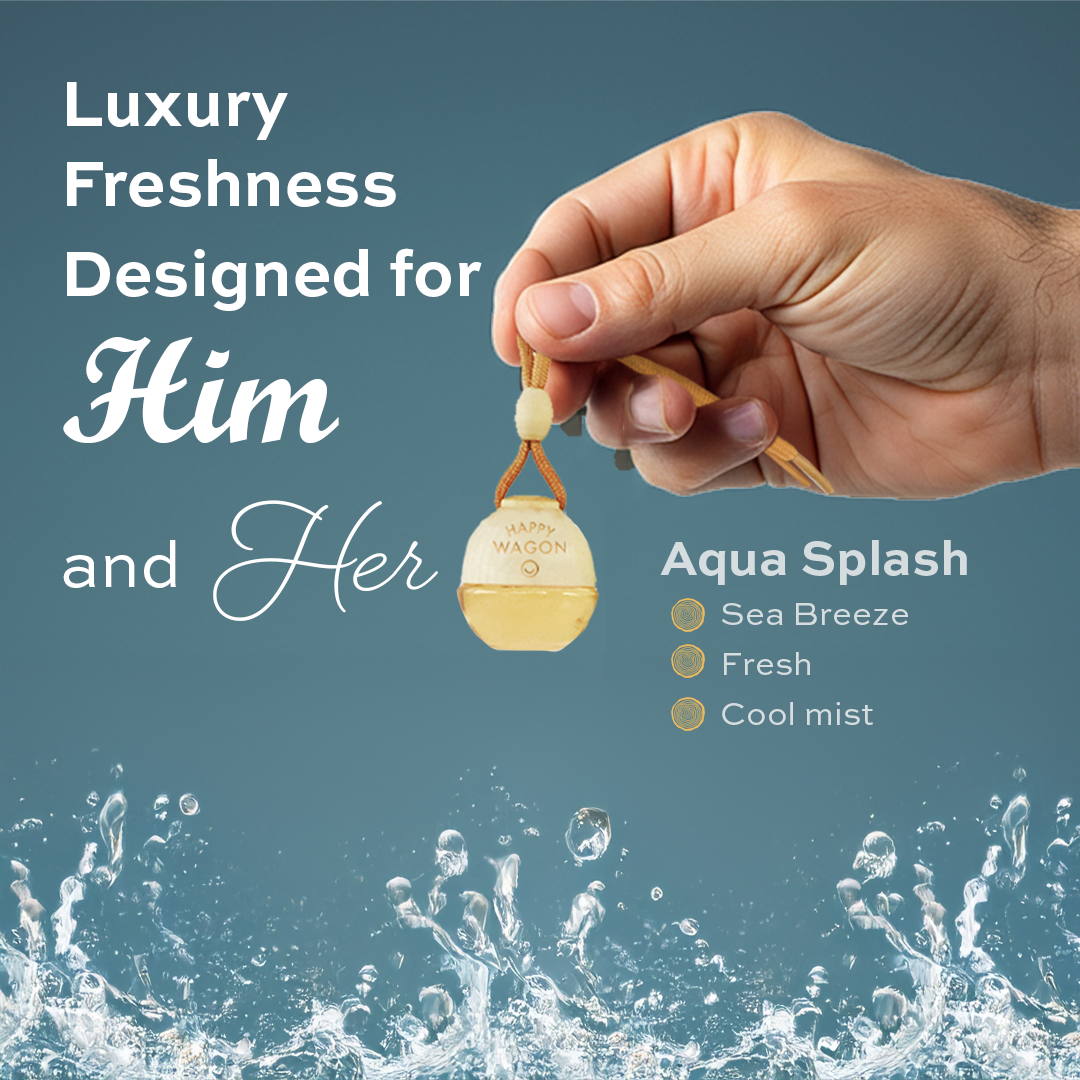 Car Freshener - Set of 2 - Aqua + Spring Bloom