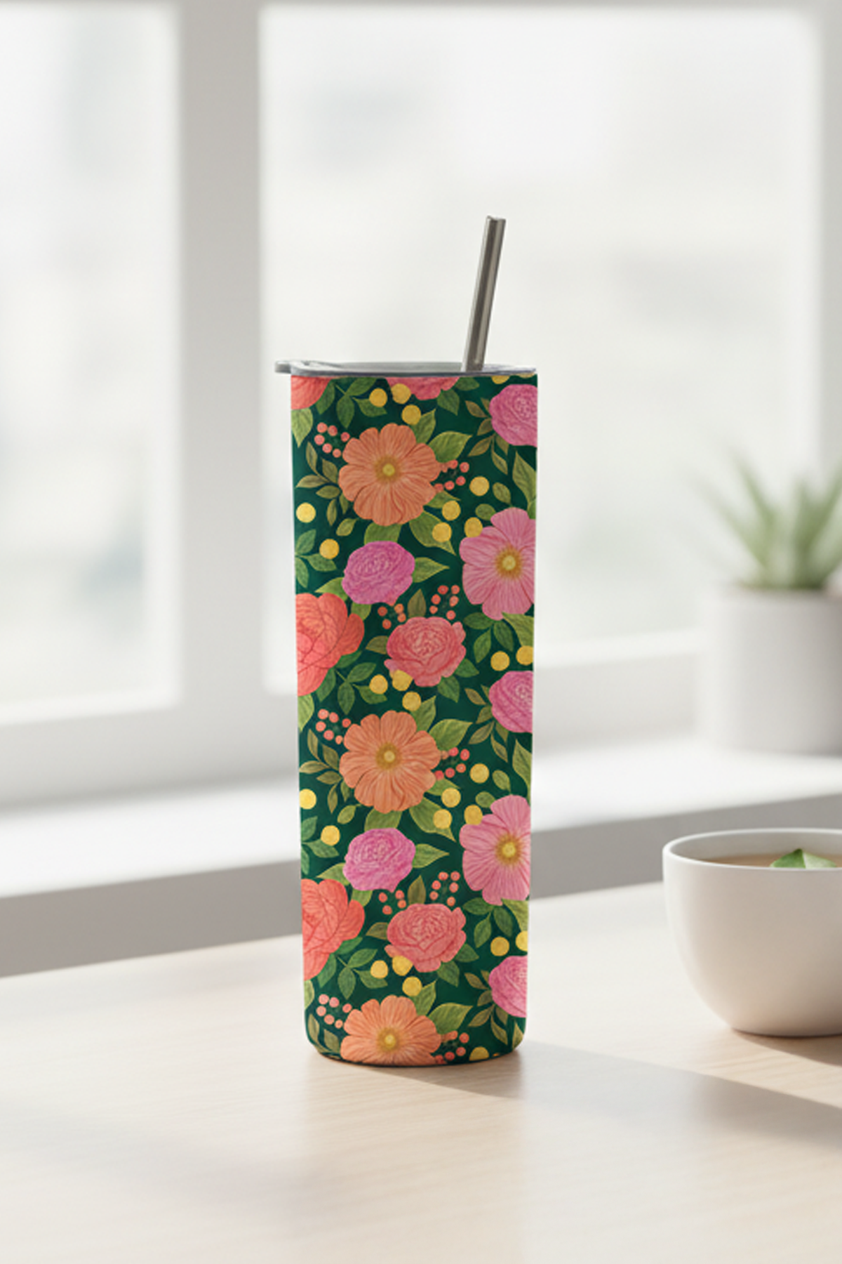 Stop & Smell the Flowers Tumbler Bottle
