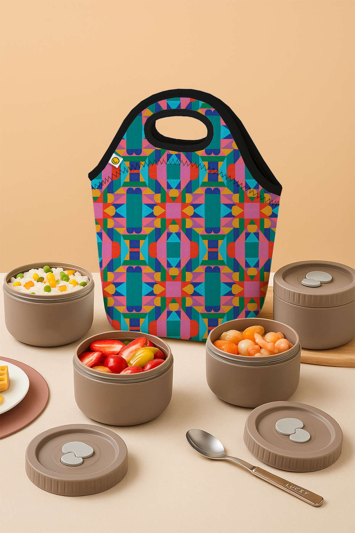 Kaleidoscope Lunch Bag