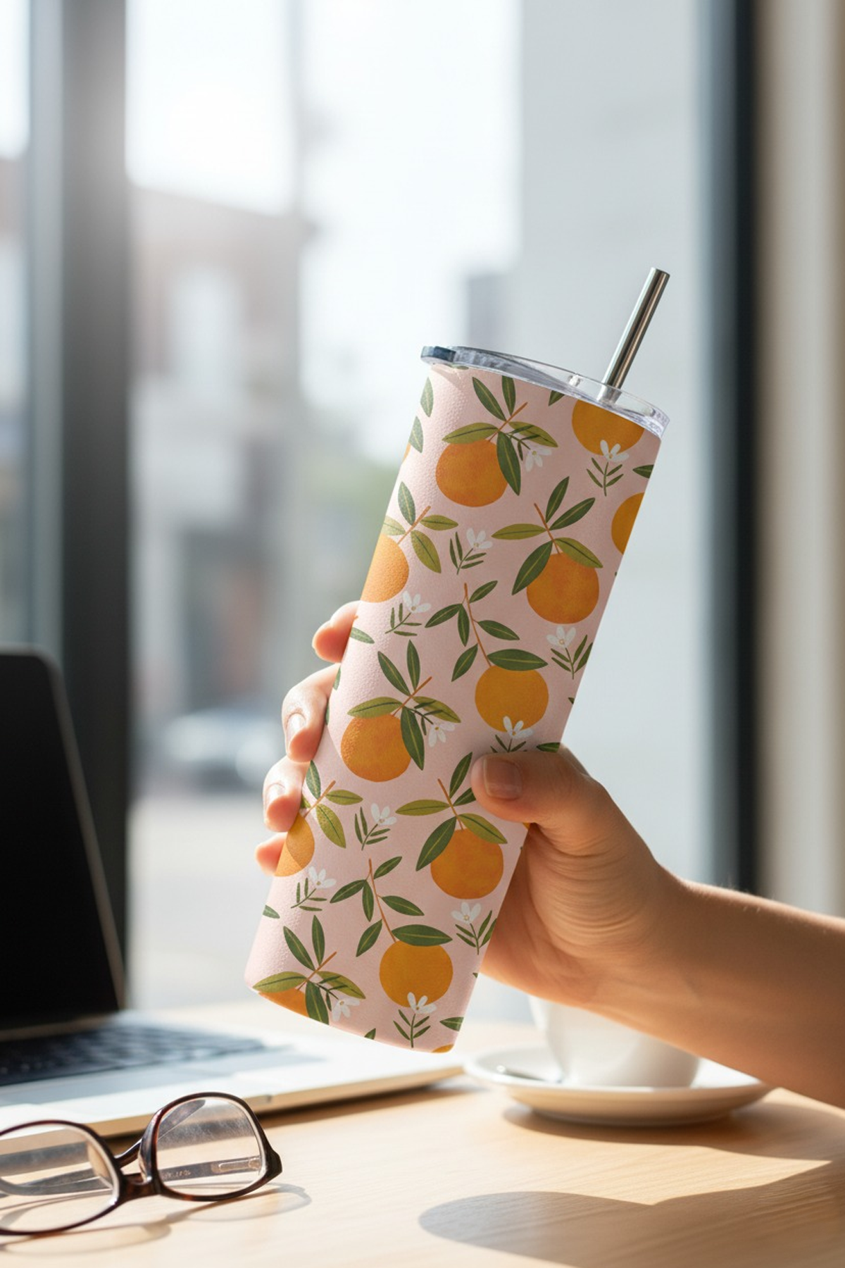 Orange Bliss Tumbler Bottle