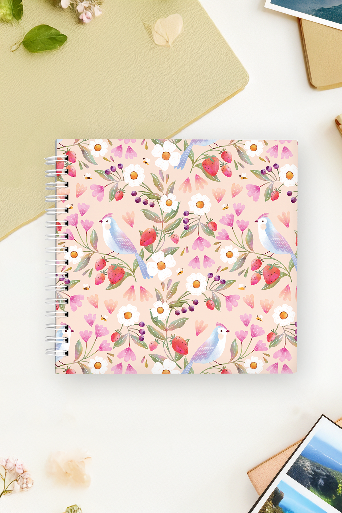 Winged Garden Mini Photo Album