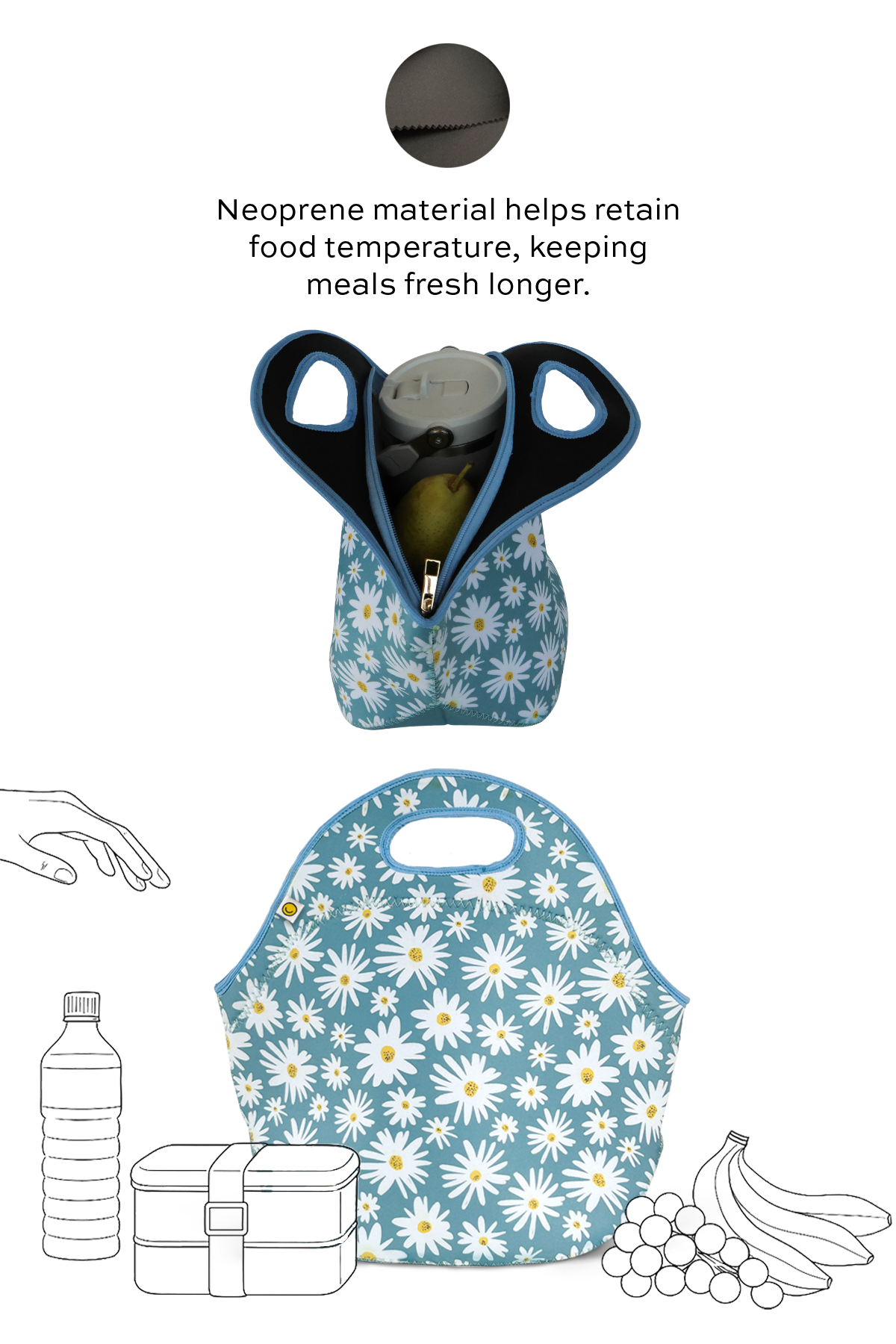 Daisy Delight Lunch Bag