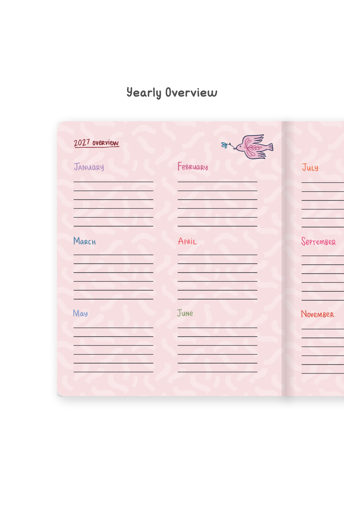 The Ultimate 2027 Monthly Planner