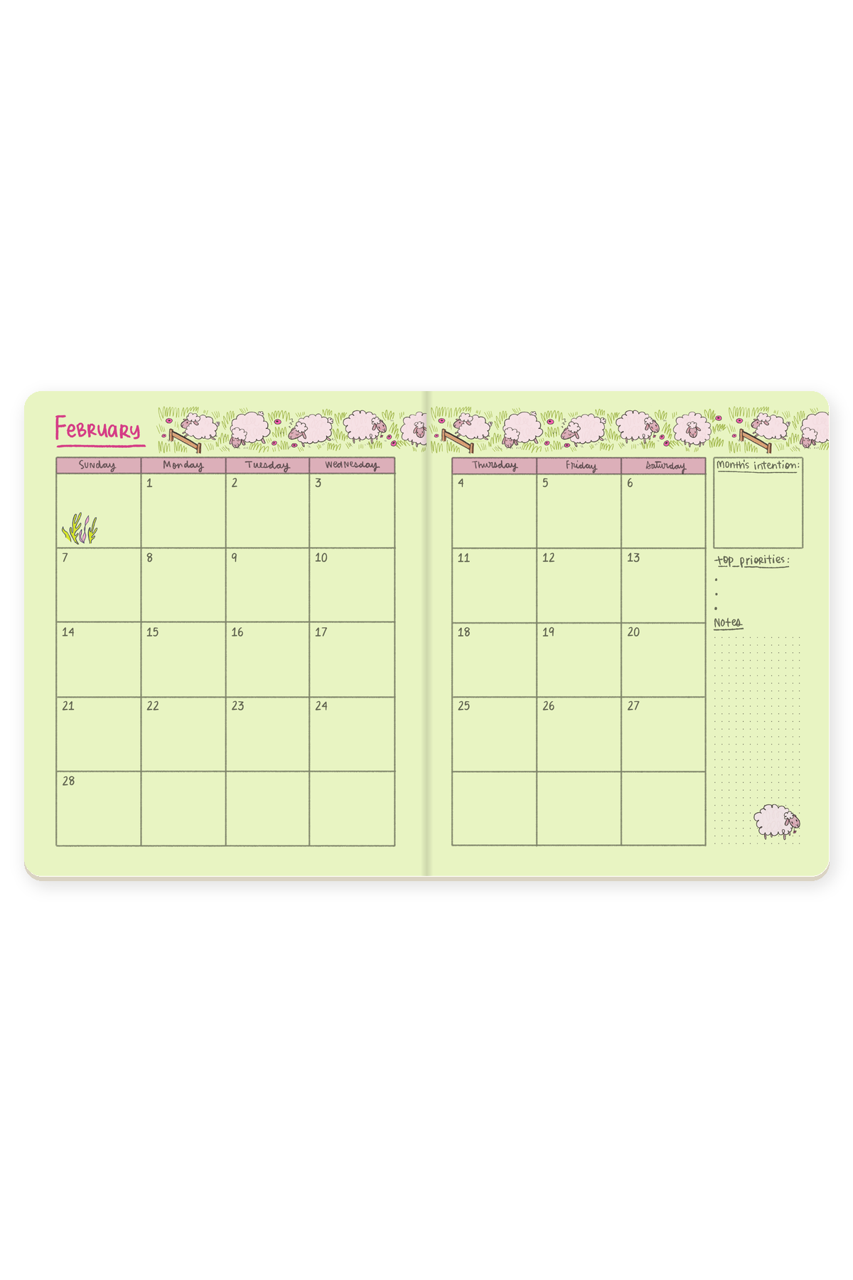 The Ultimate 2027 Monthly Planner