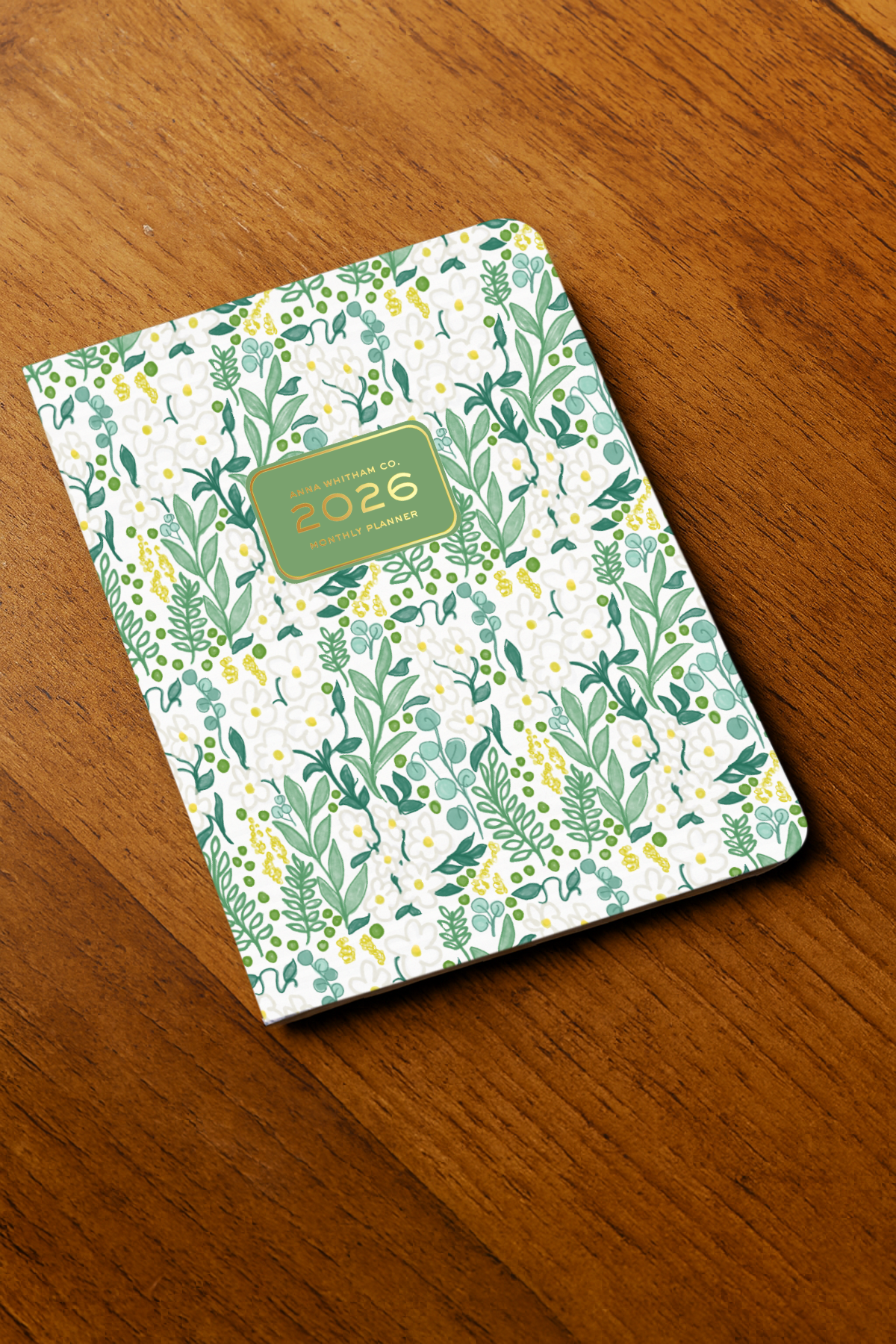 2026 Jardin Floral Monthly Planner