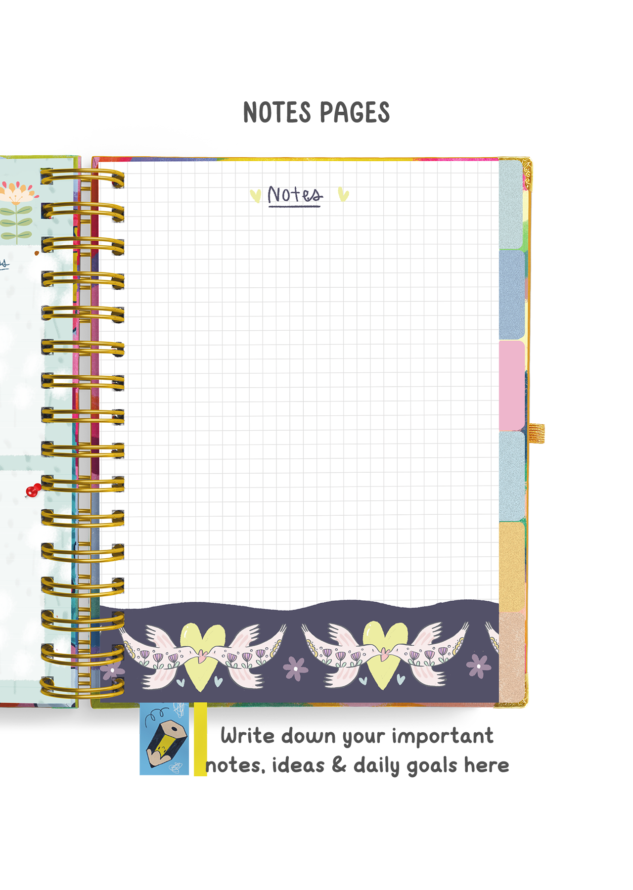 The Joy Undated Combo Yearly + Weekly Planner