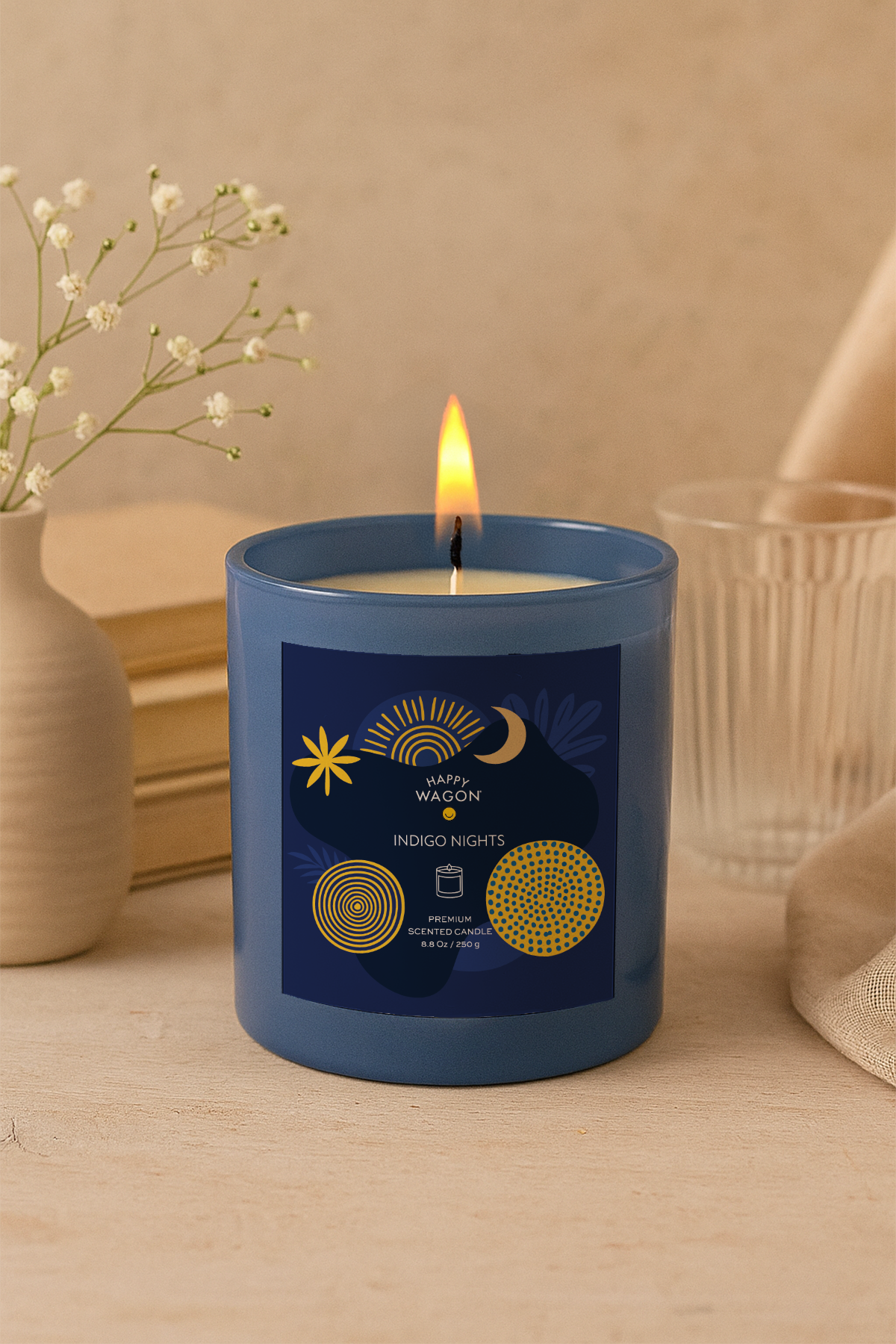 Scented Candle - Indigo Nights