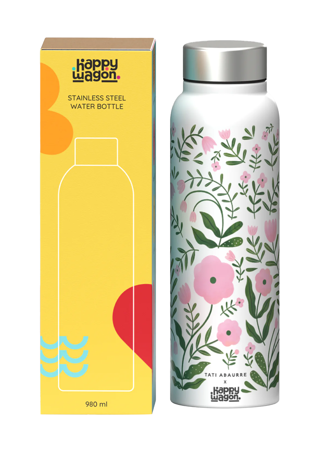 Bird Vines Water Bottle 980mI