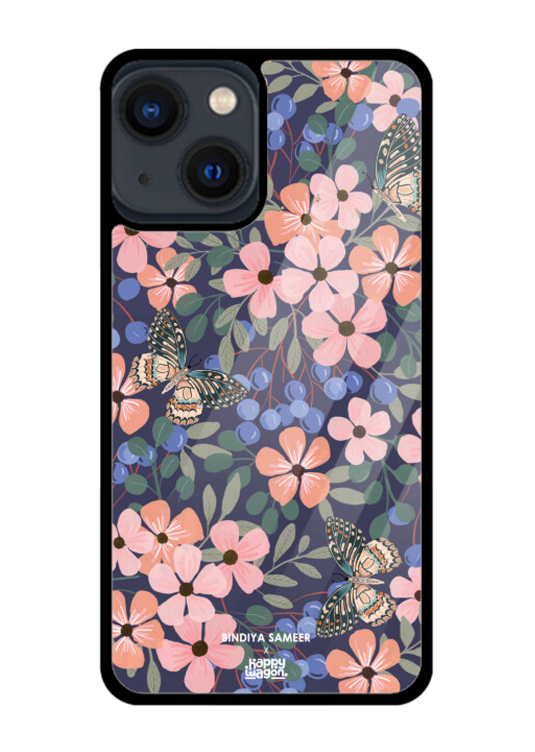 Blue Garden iPhone Cover