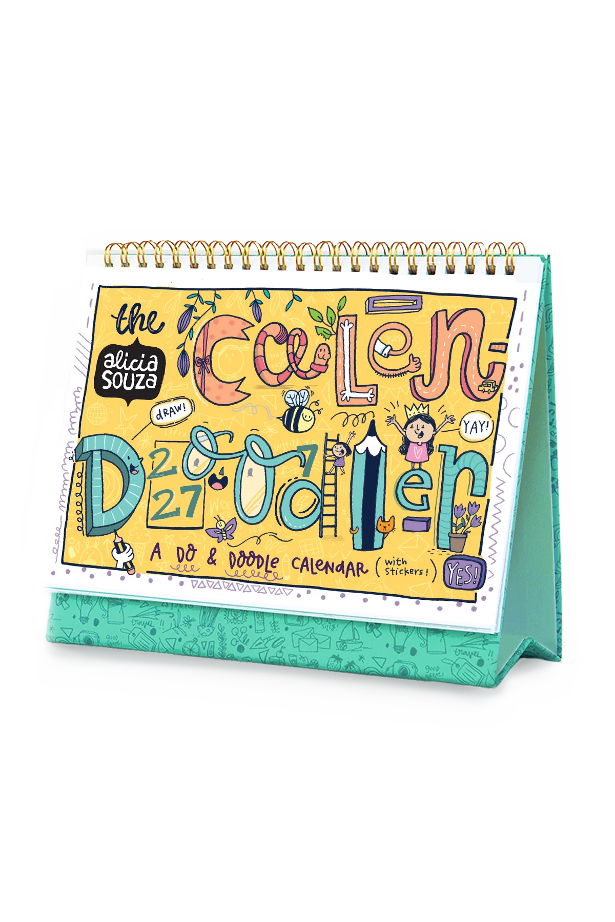 The Ultimate 2027 Calendoodler Desk Calendar