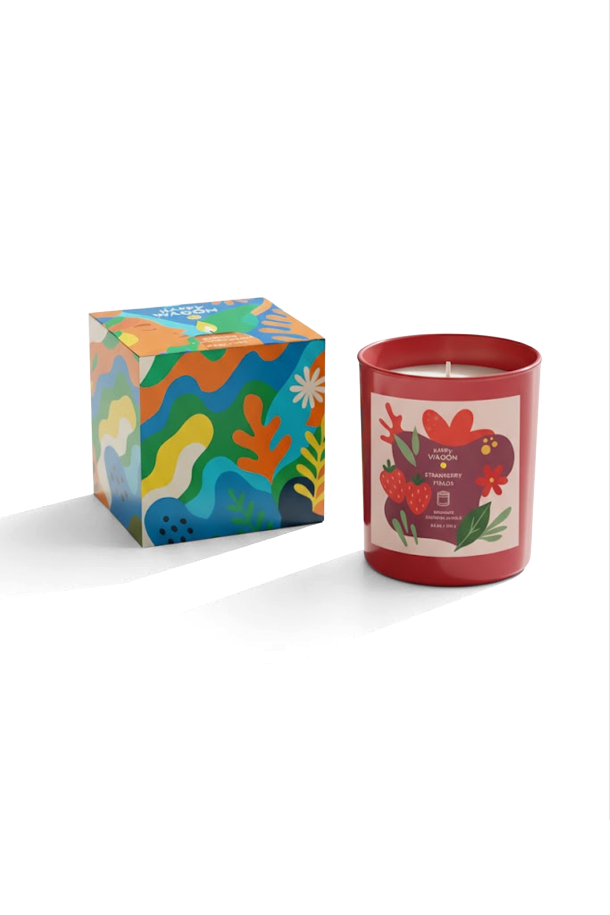 Scented Candle - Strawberry punch