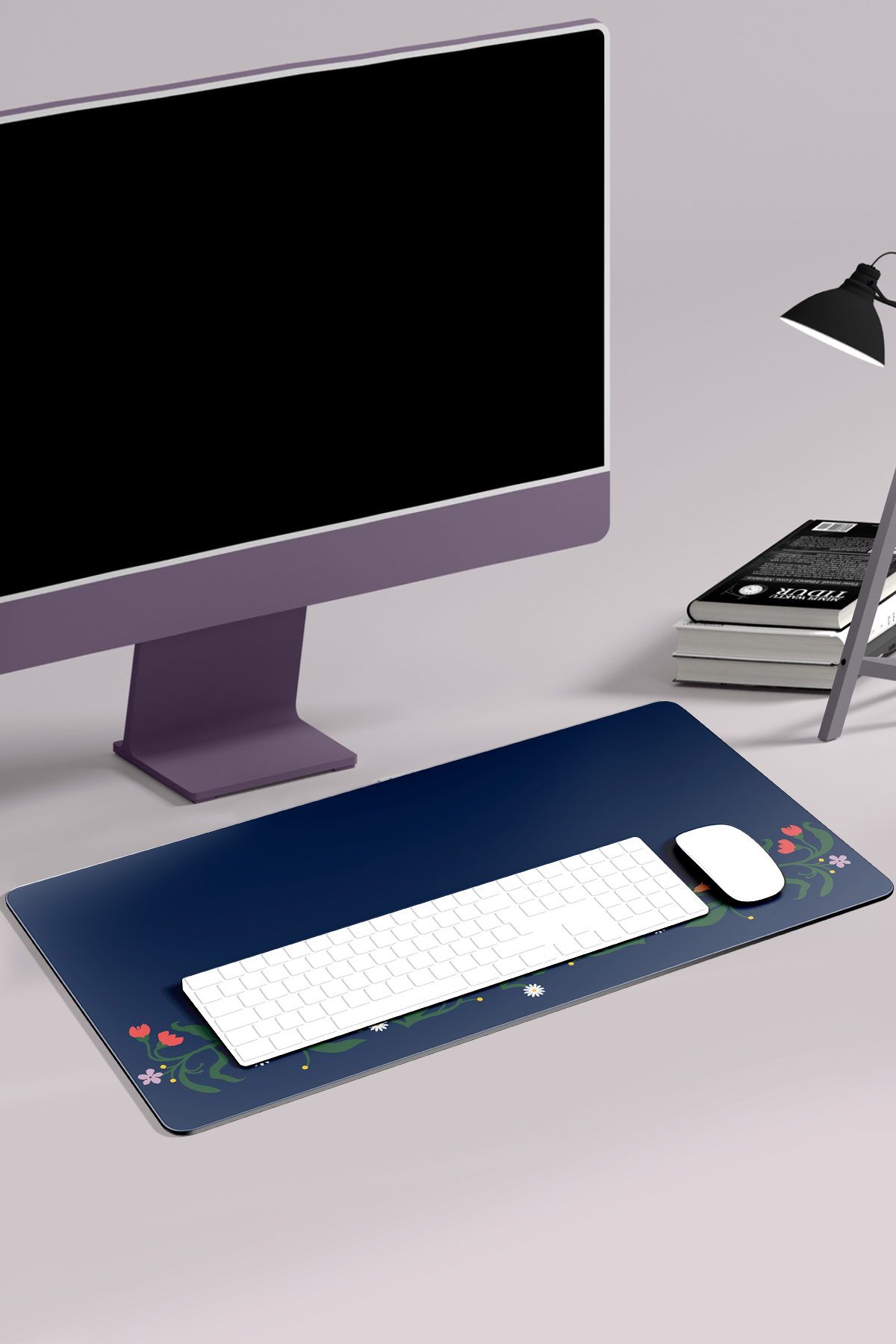 Happy Floral Desk Mat