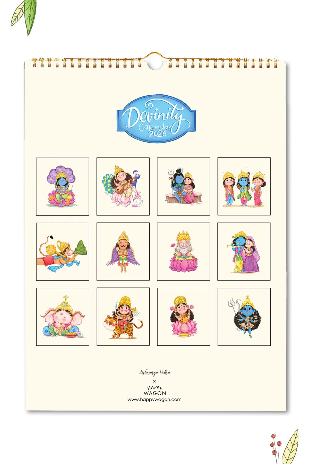 2026 Devinity Wall Calendar