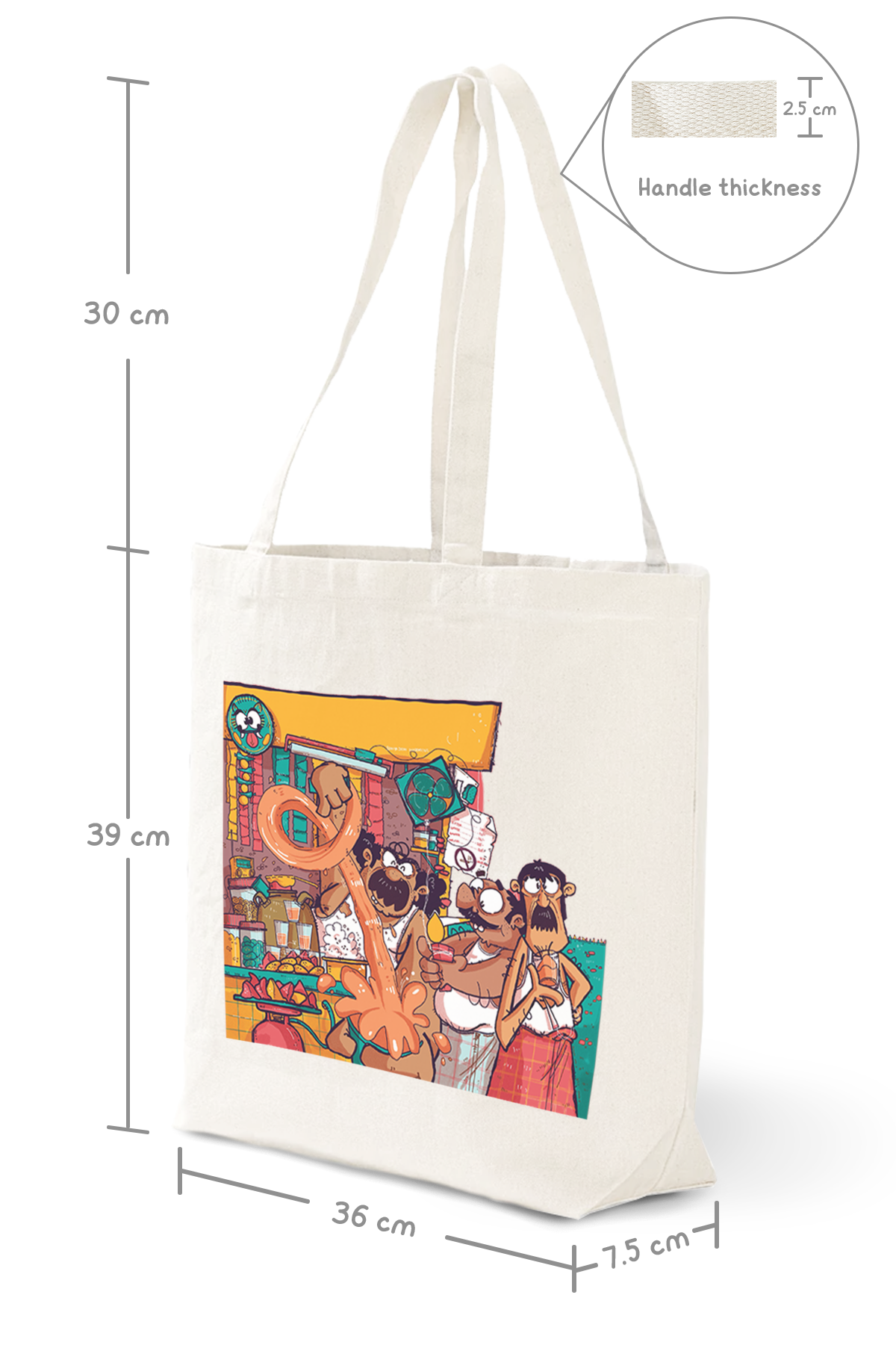 Raju's tea stall Tote Bag