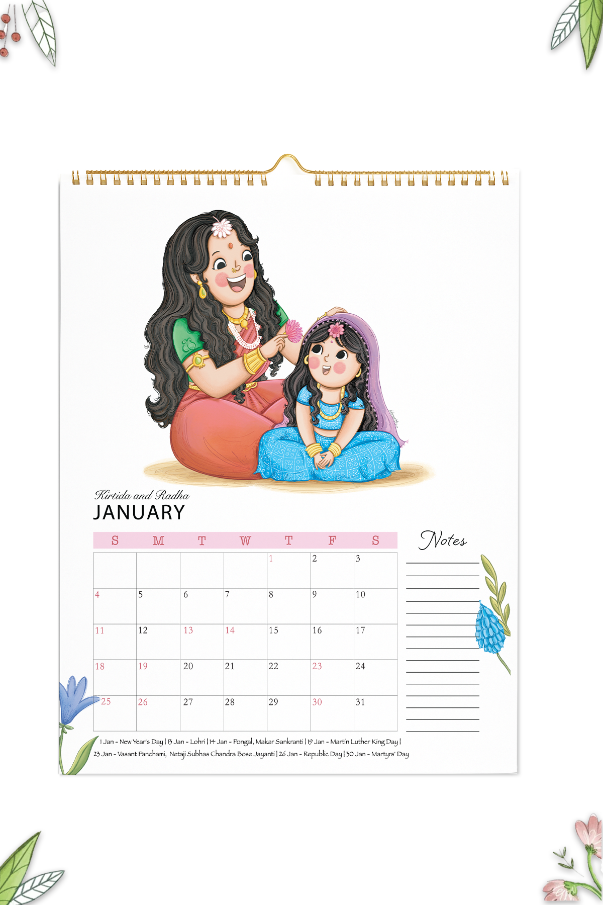 2026 Divine Mums Wall Calendar