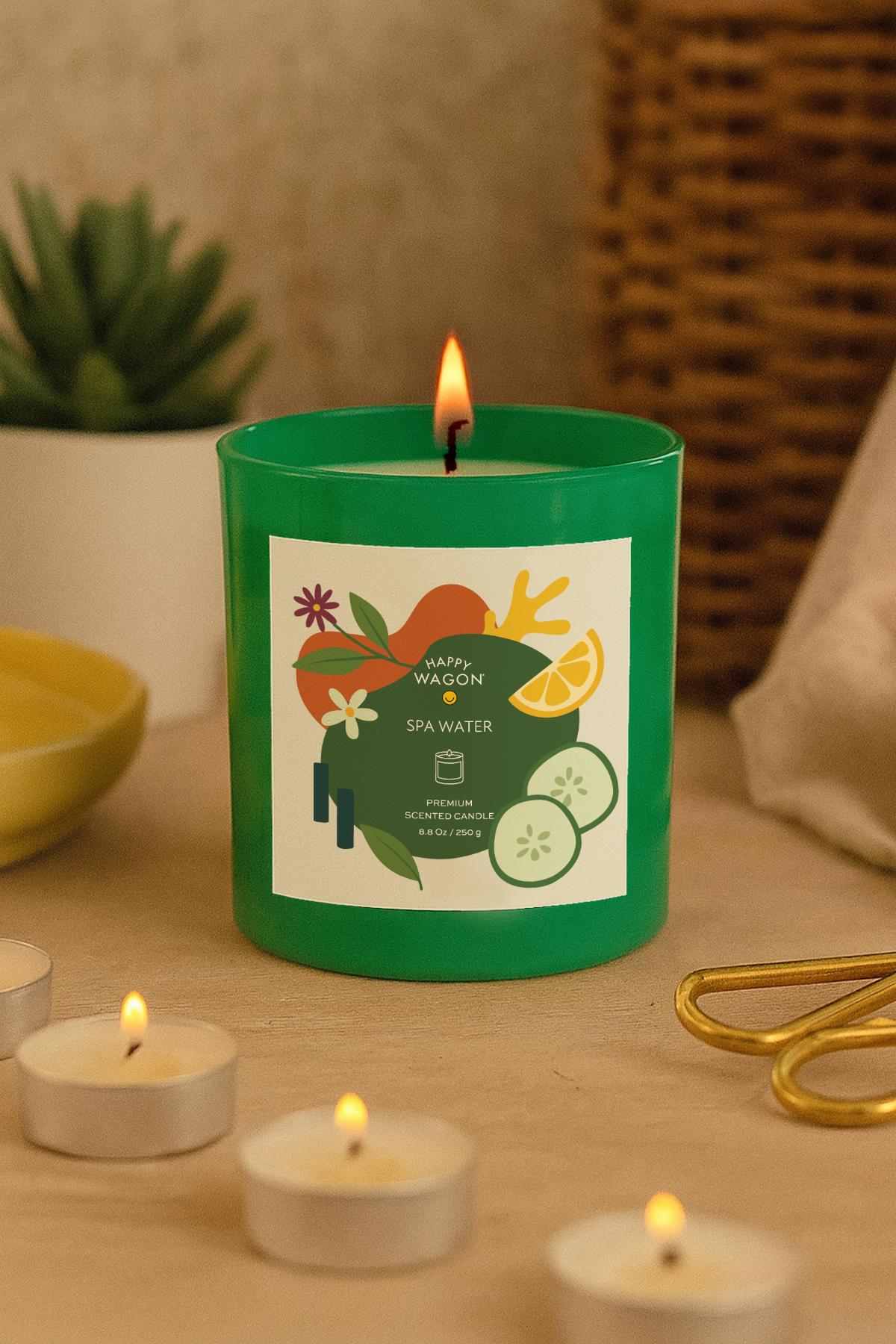 Scented Candle - Spa Water