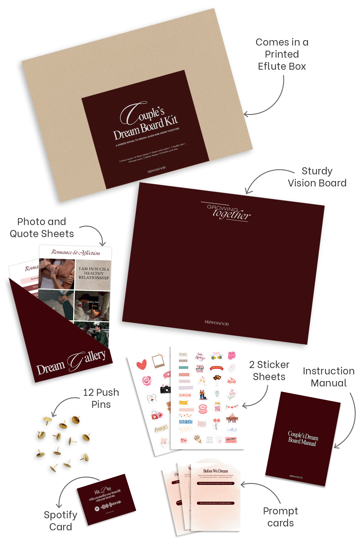 Vision Board Kit - Couple's Edition