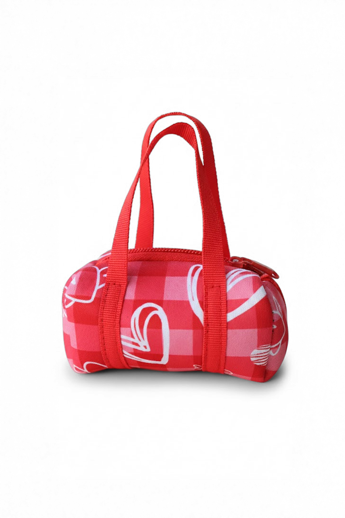 Hearts Mini Duffle Bag Charm