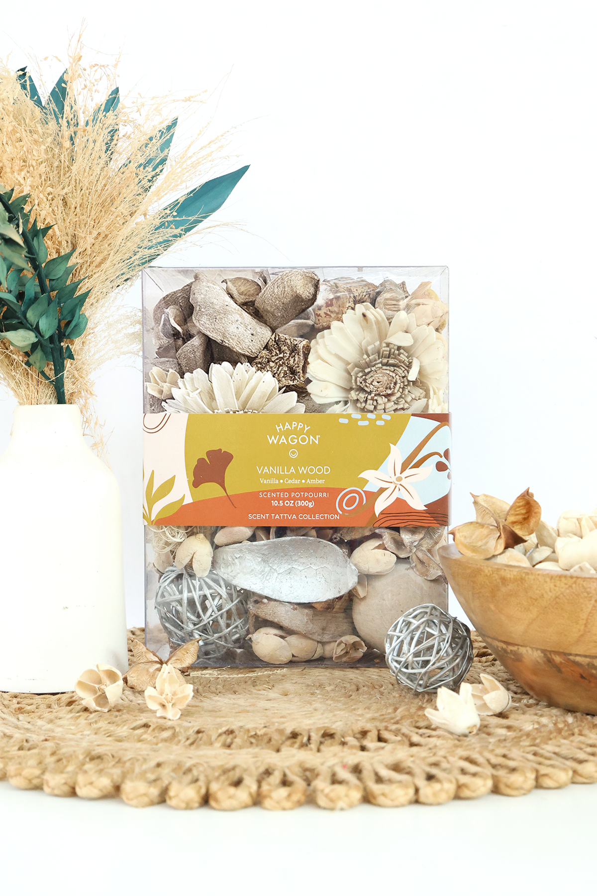 Vanilla wood Scented Potpourri