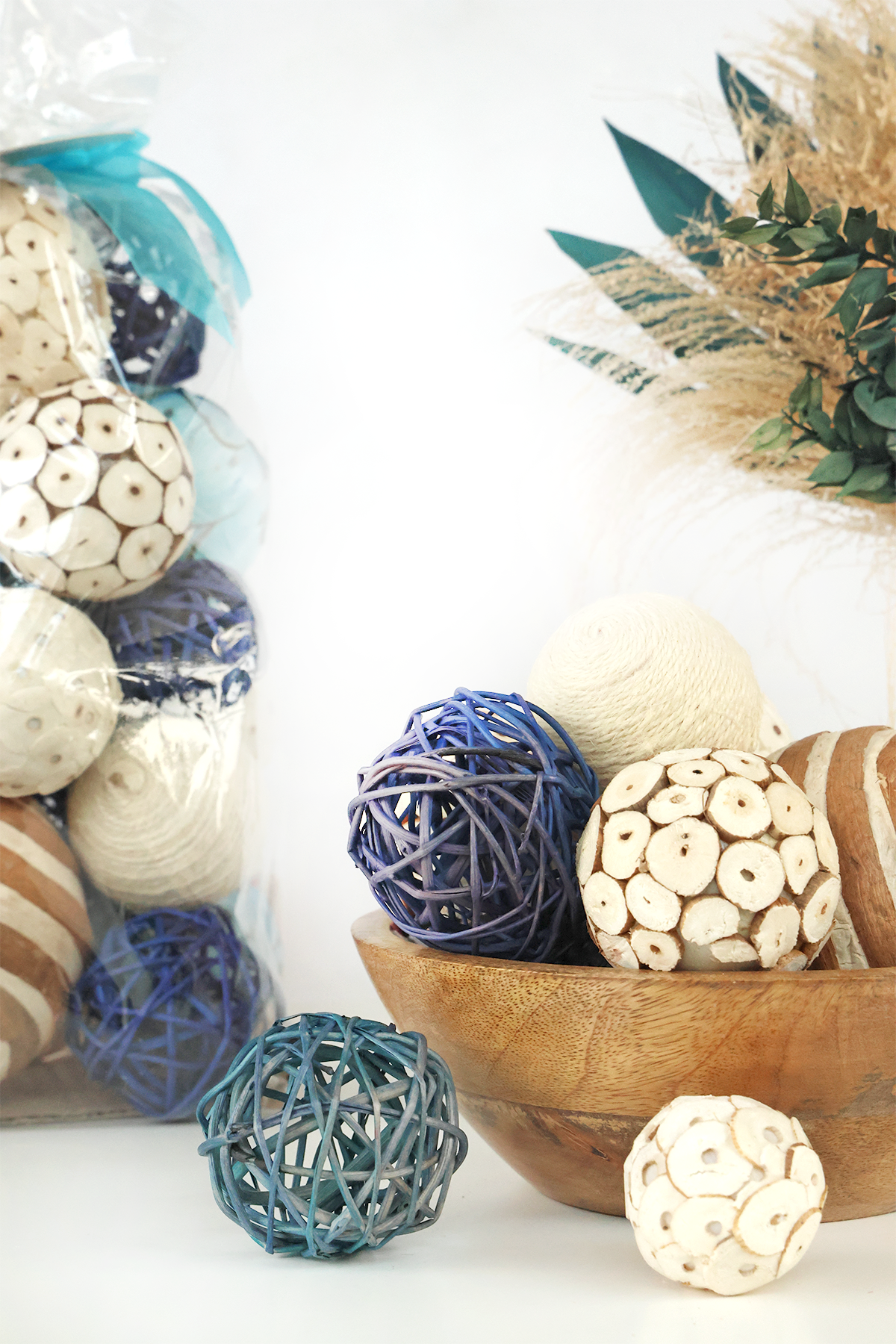 Blue and White Decorative Bowl fillers