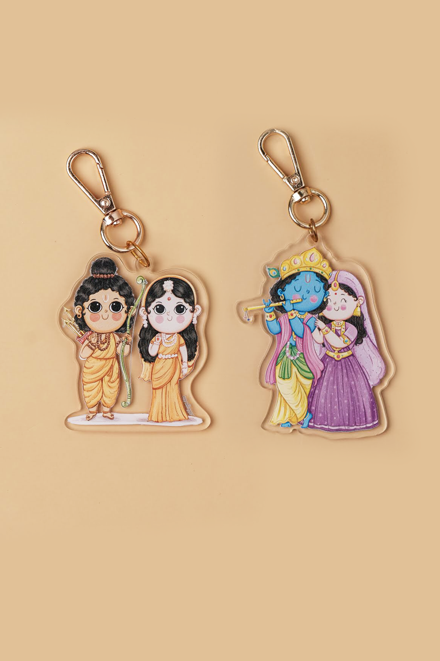 Set of 2 Devinity Keychain