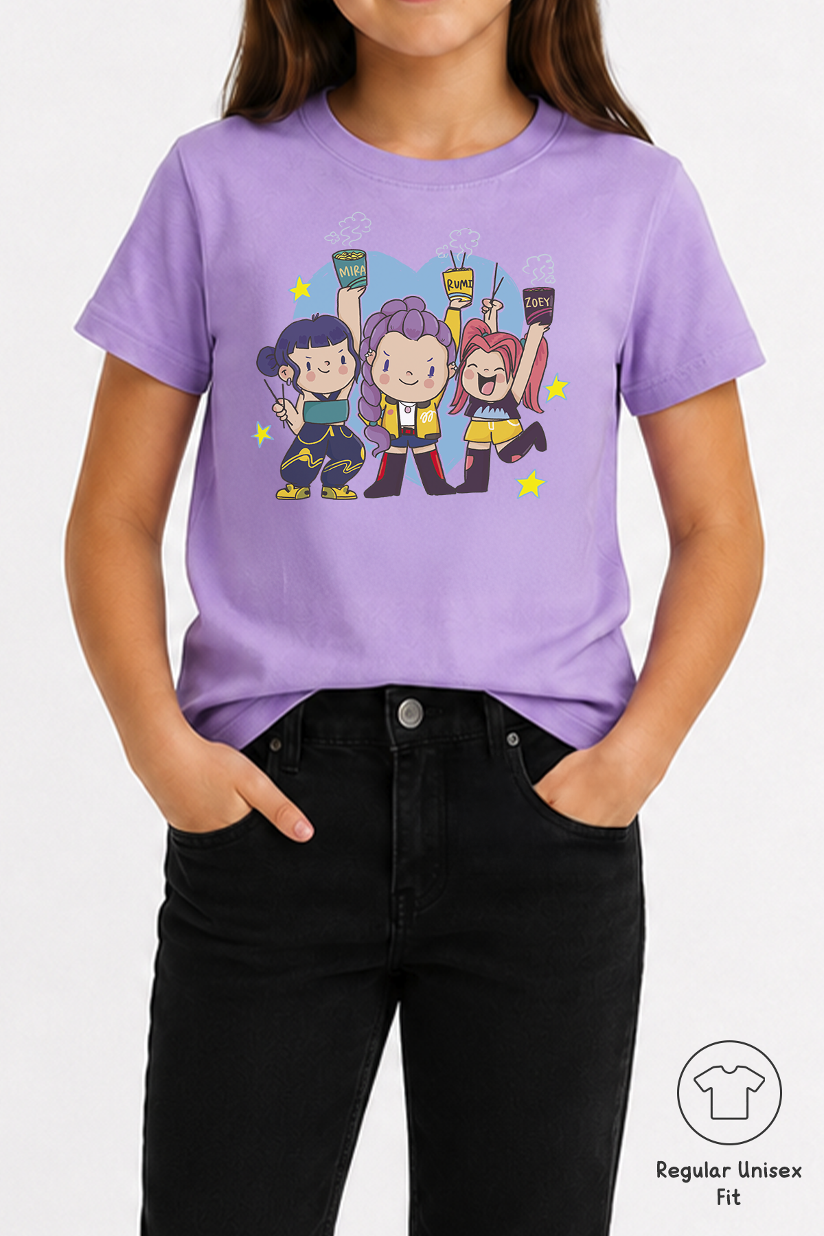 Kpop Demon Hunters Unisex T-shirt - For Kids